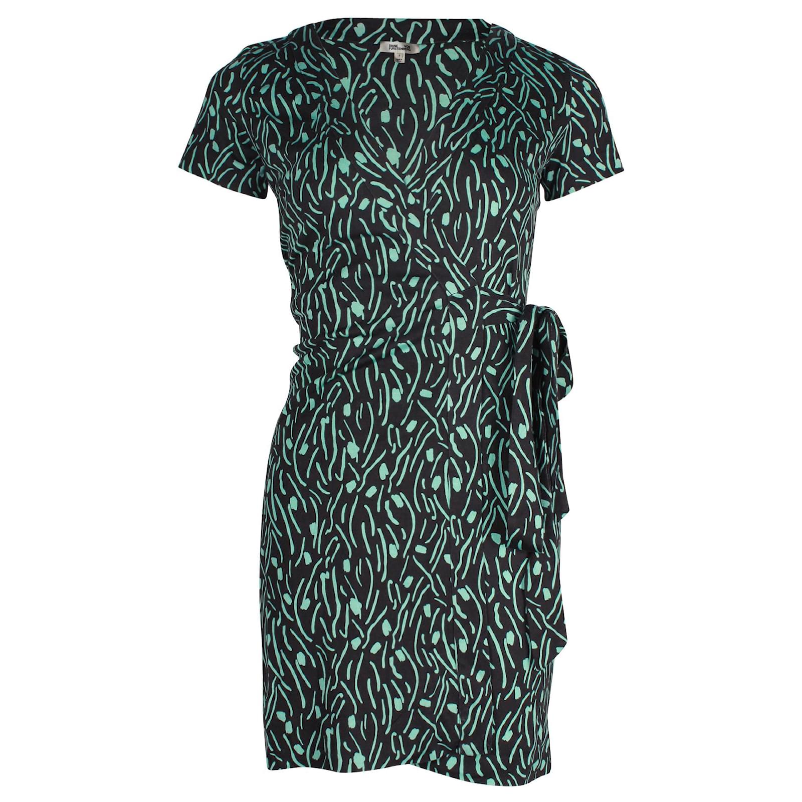 slim fit dress slacks Vintage 70's Diane Von Furstenberg Italy Abstract Print Wrap Dress – Opal  Pineapple