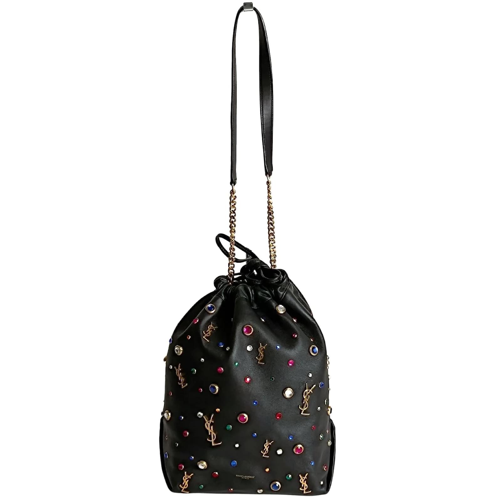 SaintLaurent サンローラン TEDDY 巾着バッグ(504553147) | サン