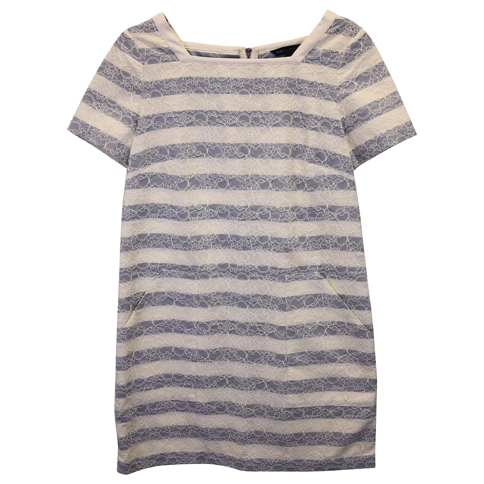Marc by Marc Jacobs Lace Mini Dress in Beige Nylon Cotton ref.1199493 -  Joli Closet