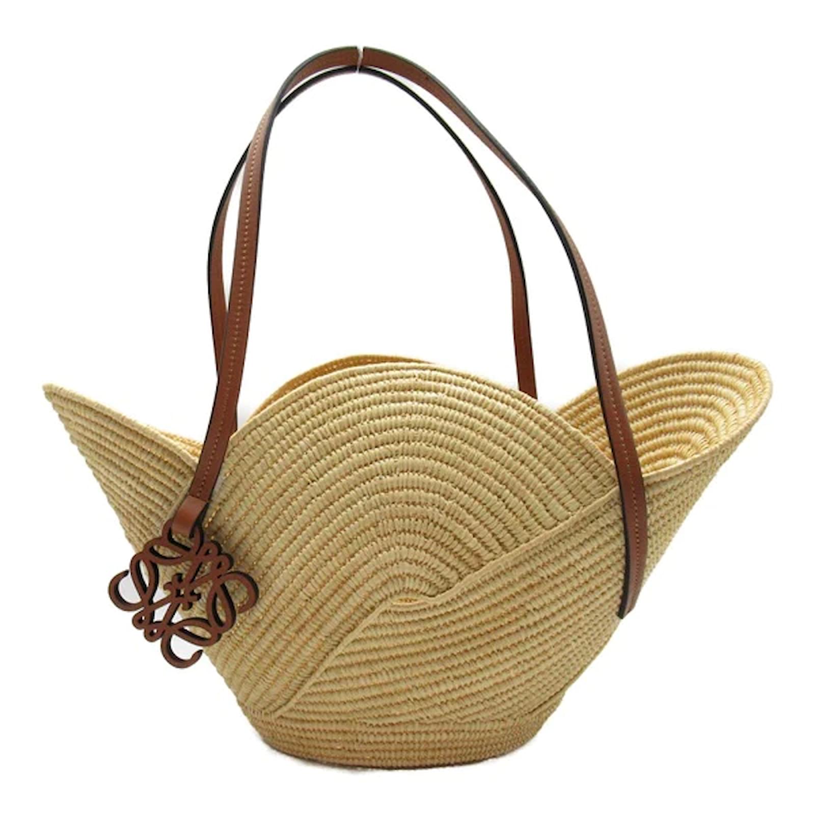 アナグラムチャーム付き PETAL BASKET BAG LOEWE アナグラムチャーム付き PETAL BASKET BAG LOEWE (LOEWE/かご