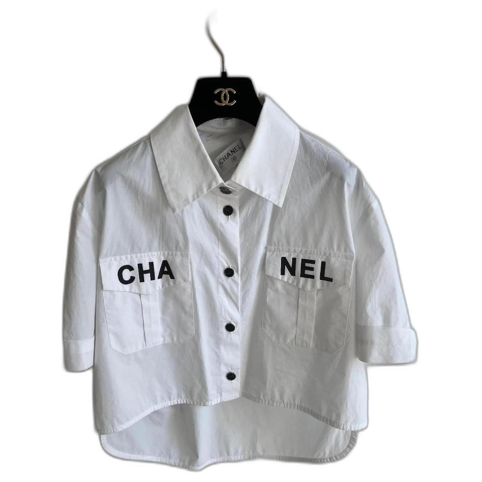 Camisa sales chanel blanca