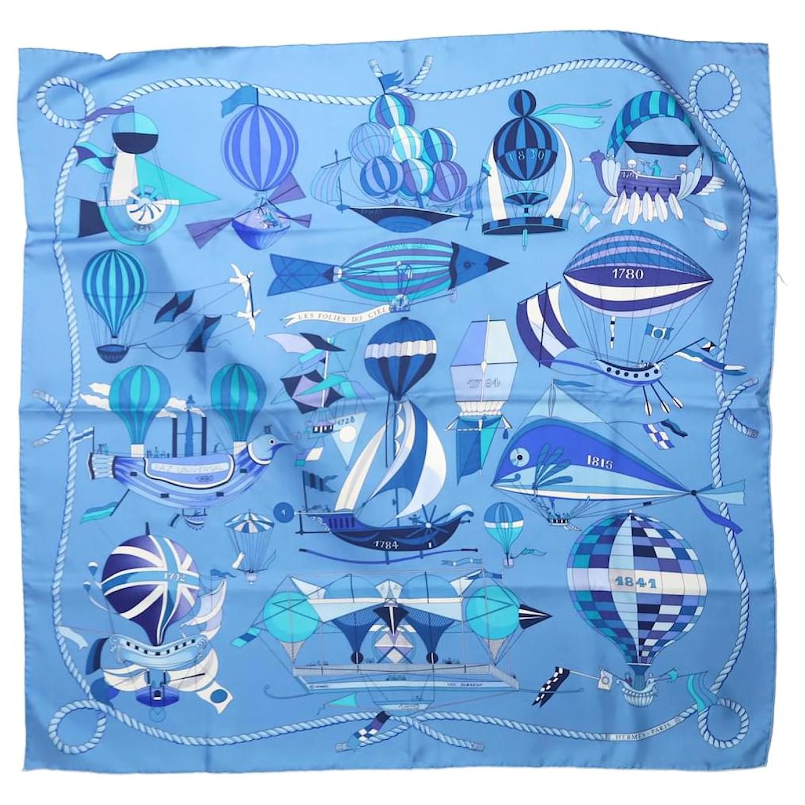 Silk Hot Air Balloon Scarf main image 1