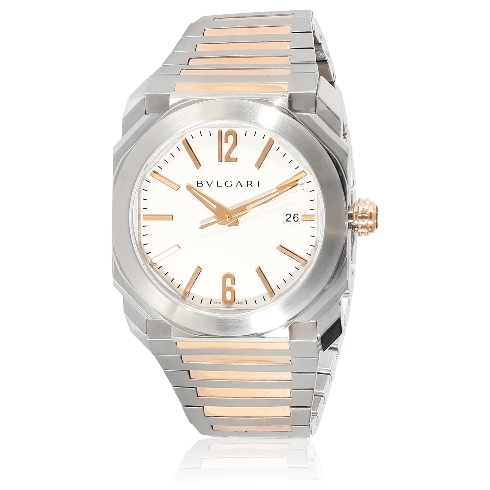Bulgari BVLGARI Octo Solotempo BGO 38 Montre pour hommes S en
