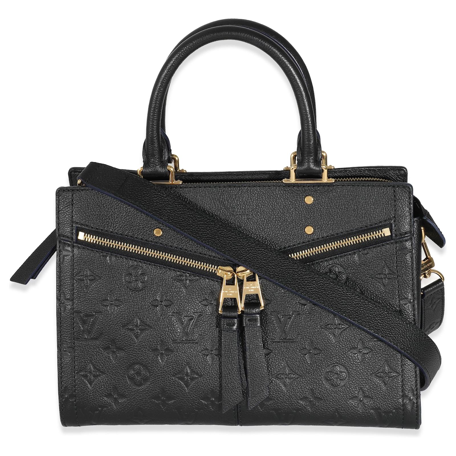 Louis Vuitton Noir Empreinte Sully PM Cuir ref.1221144 - Joli Closet