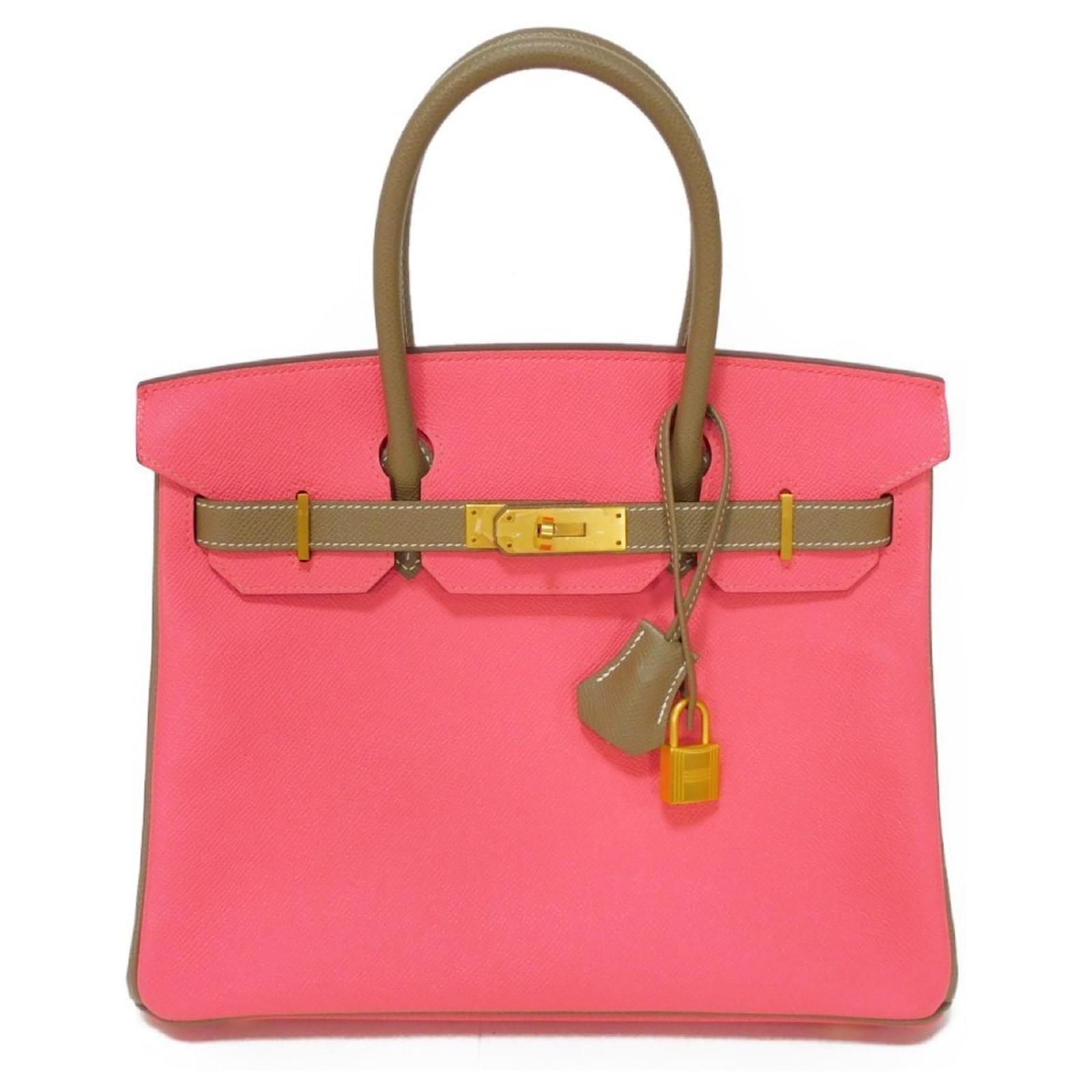 Hermès HERMES BIRKIN Pink Leather ref.1229203 - Joli Closet