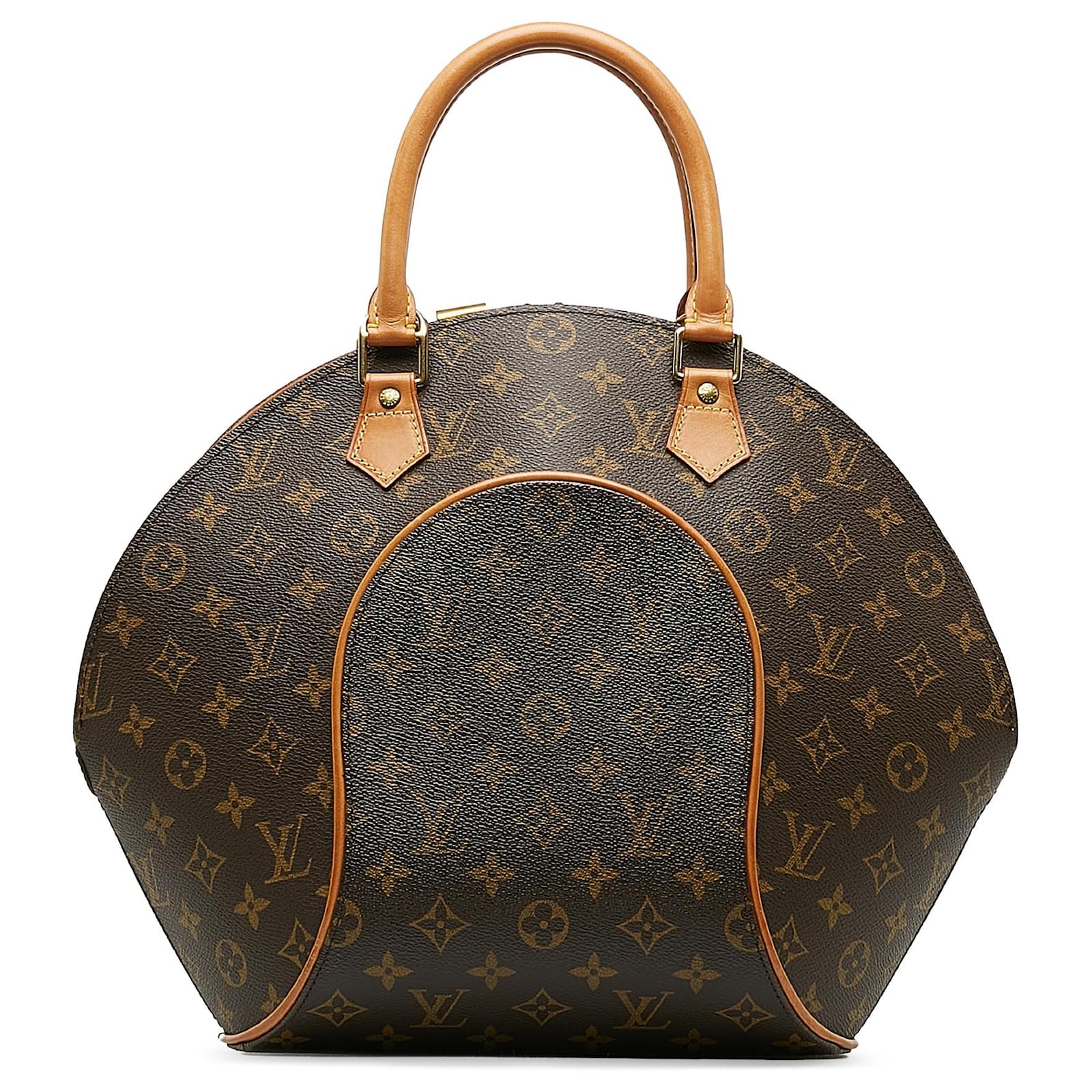 Louis Vuitton Brown Monogram Ellipse MM Leather Cloth ref.1248038 - Joli  Closet