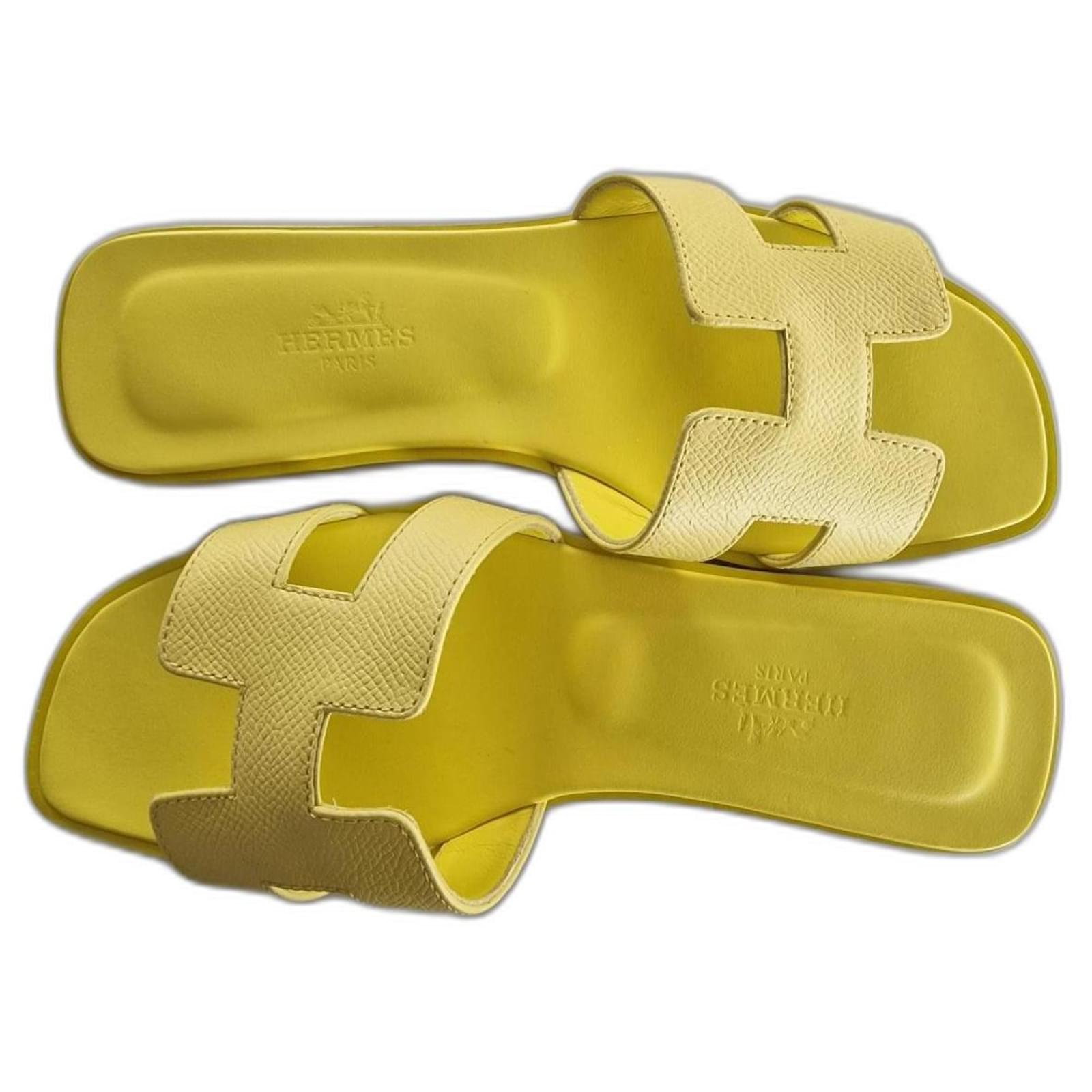 hermes oran yellow