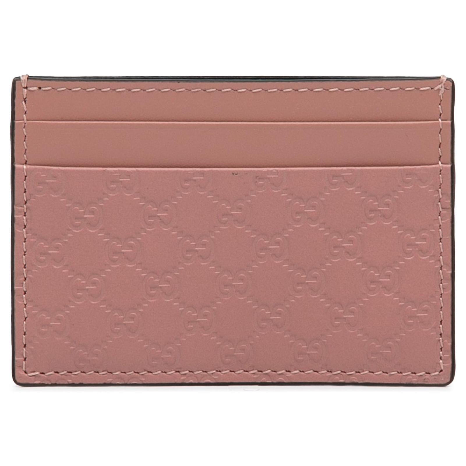 Portacarte Gucci Rosa Gucci Portacarte Donna Portacarte GG Marmont