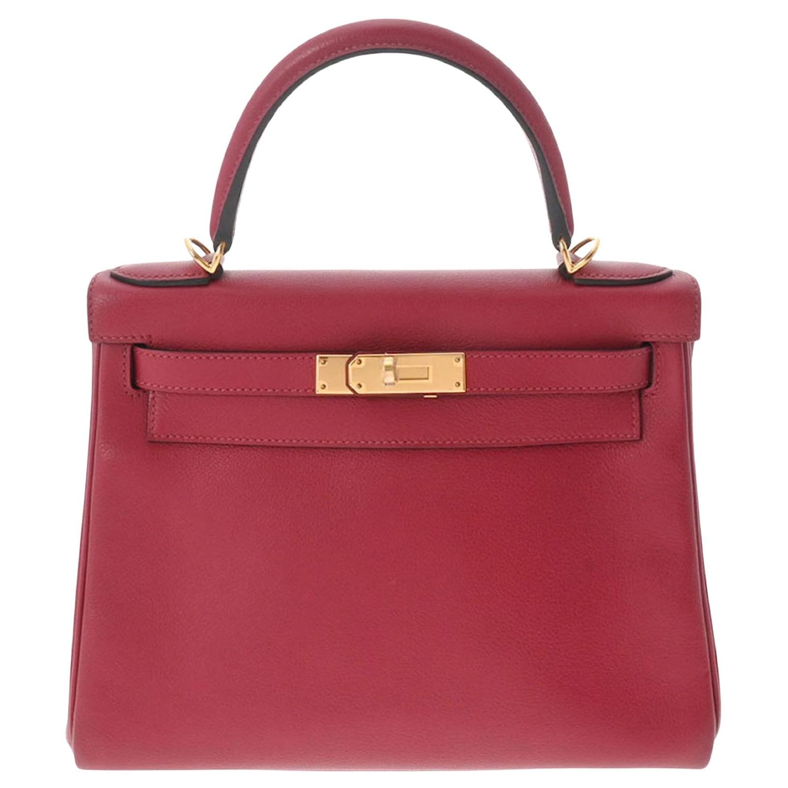 Hermes Kelly 28 Red Leather ref.1270881 Joli Closet