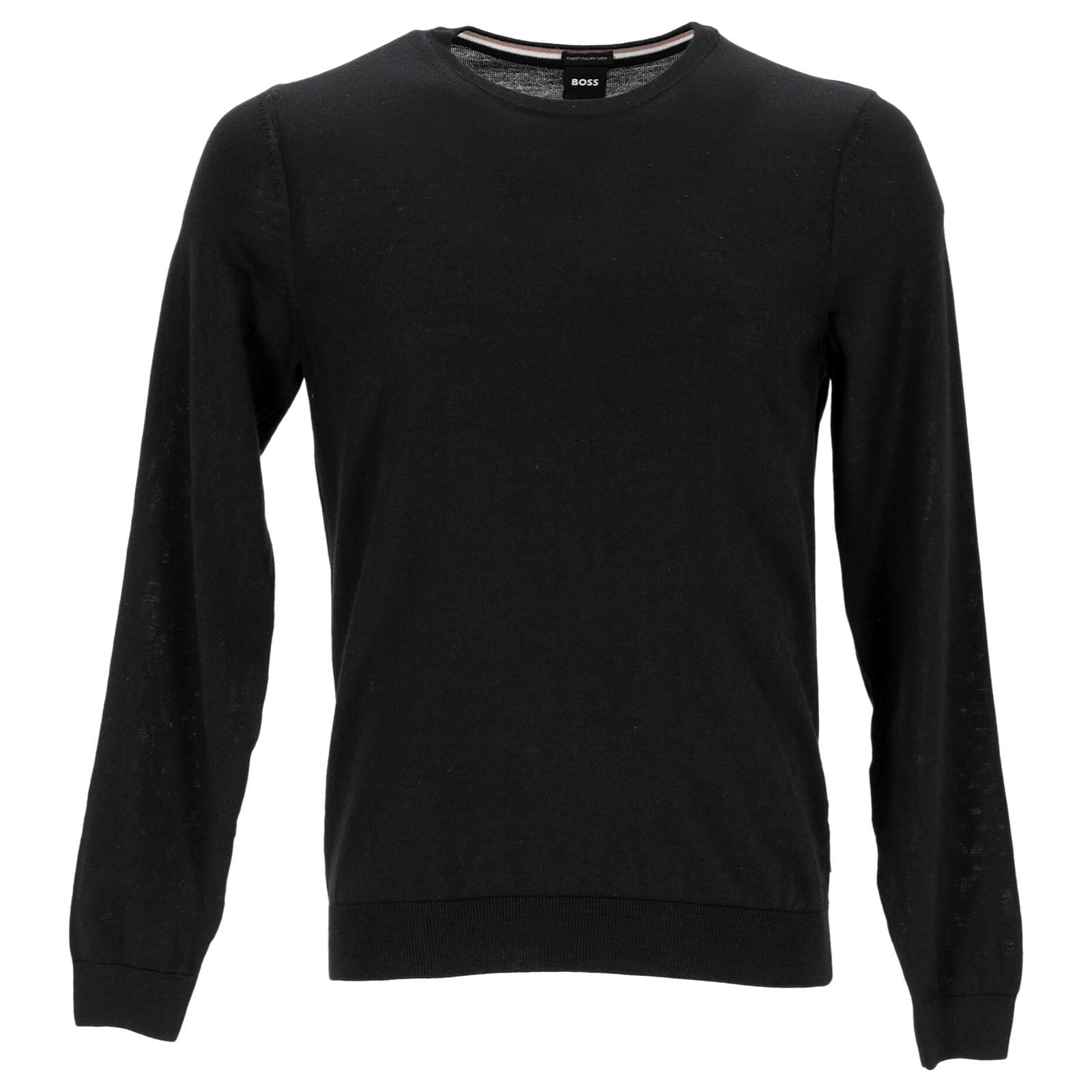 Schwarzer Wollpullover von popular Hugo Boss