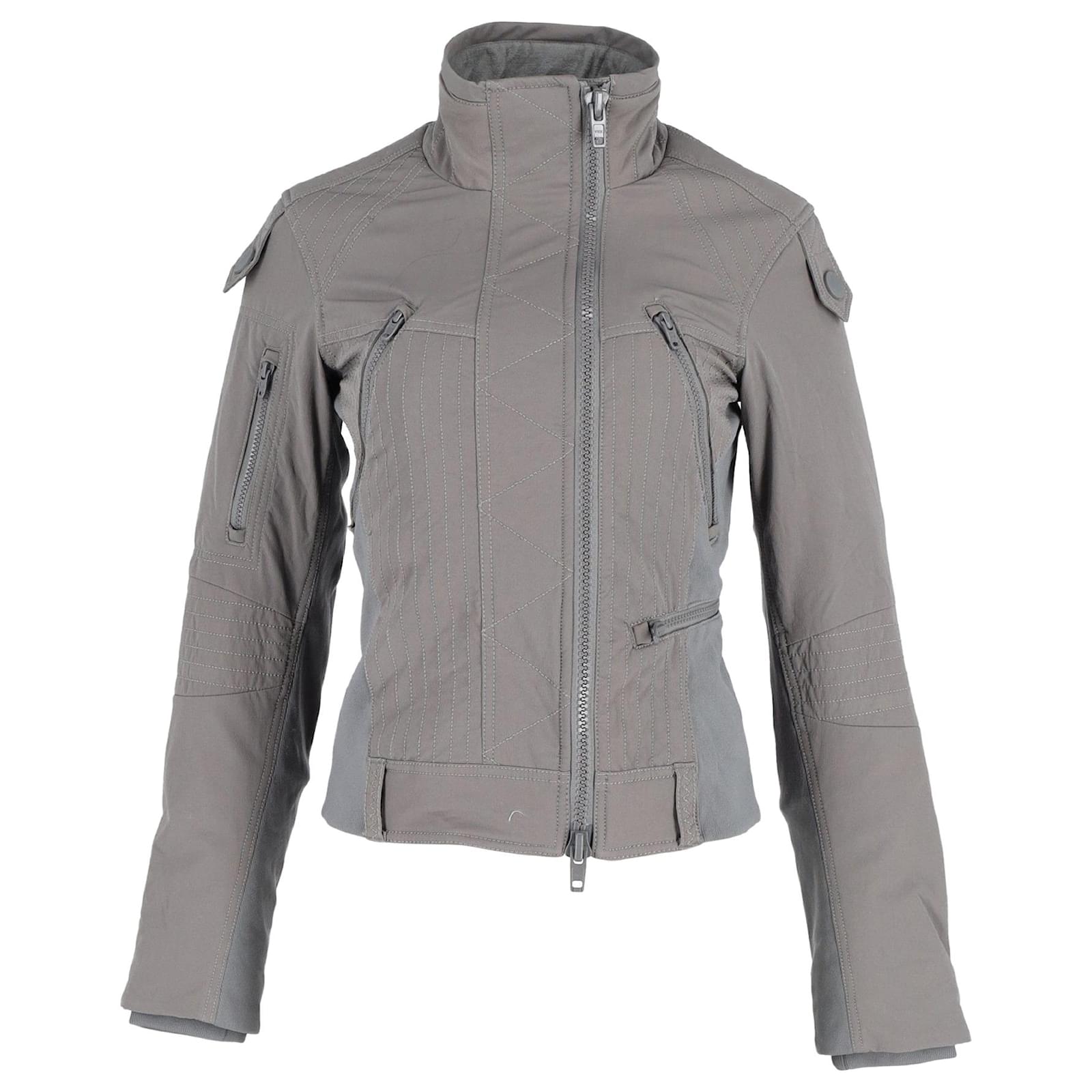 Stella Mc Cartney Adidas x Stella McCartney Skijacke aus grauem - Main Image