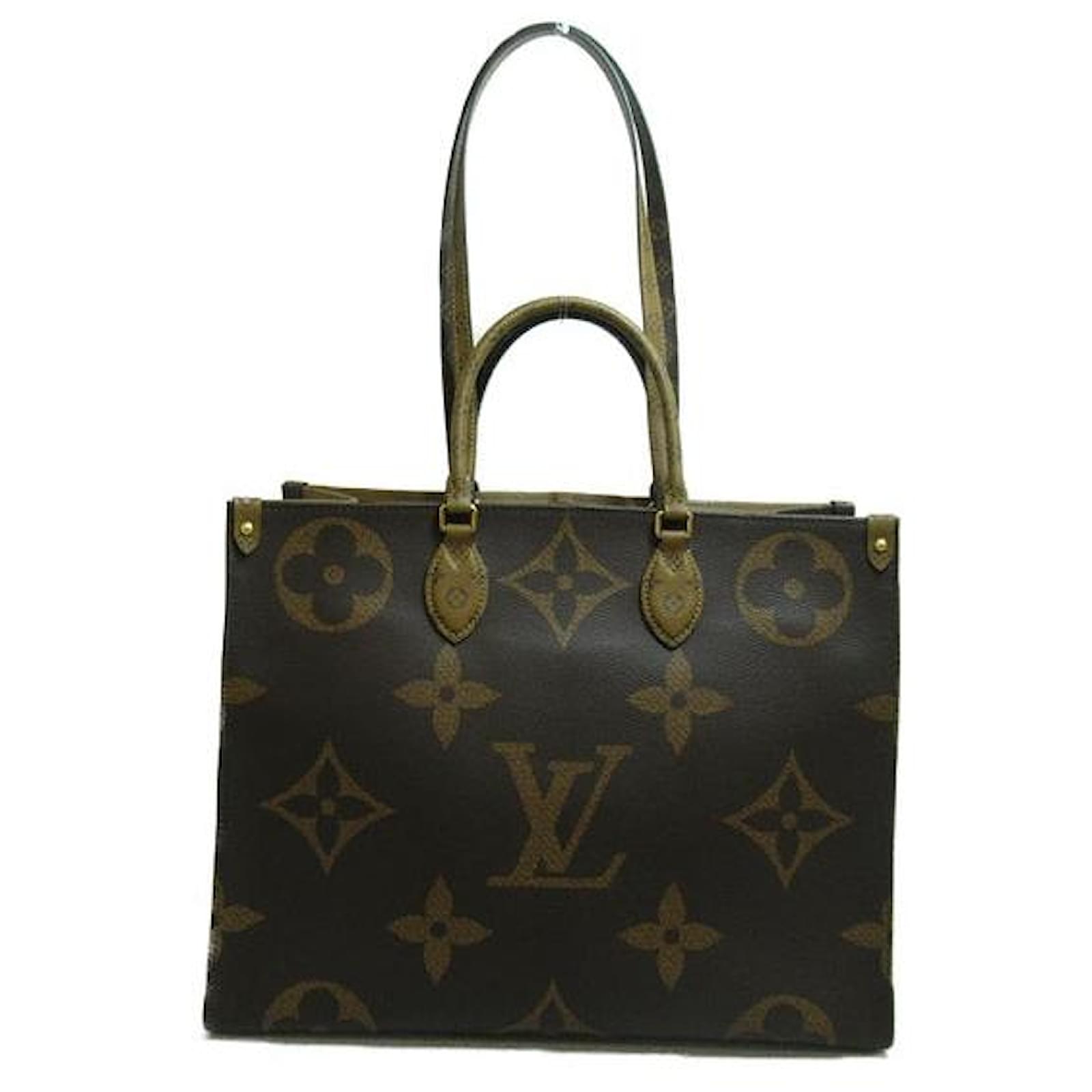 Louis Vuitton Monogram Reverse Giant OnTheGo GM M45320 in Excellent condition Cloth ref.1296313 Joli Closet