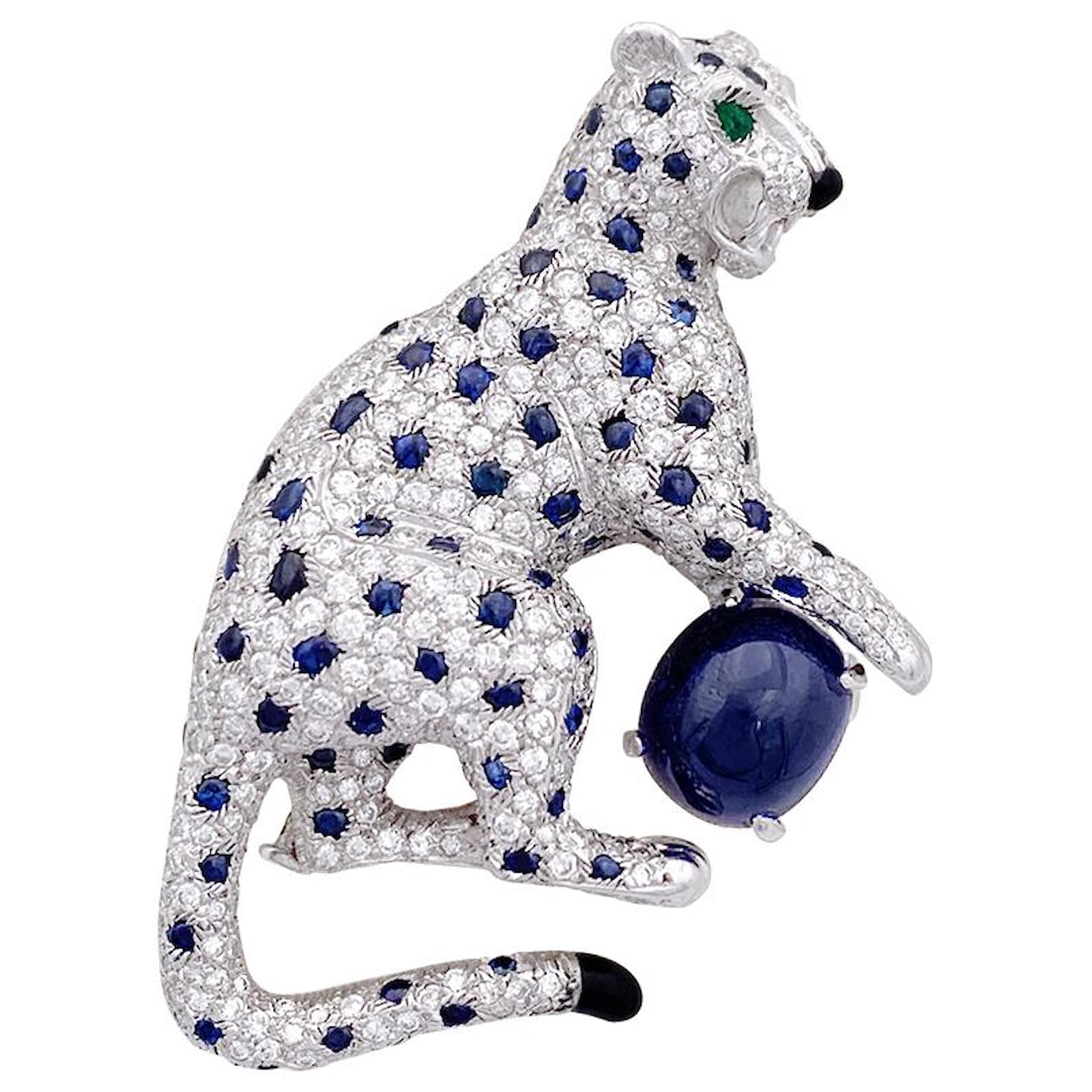 Cartier leopard brooch sales