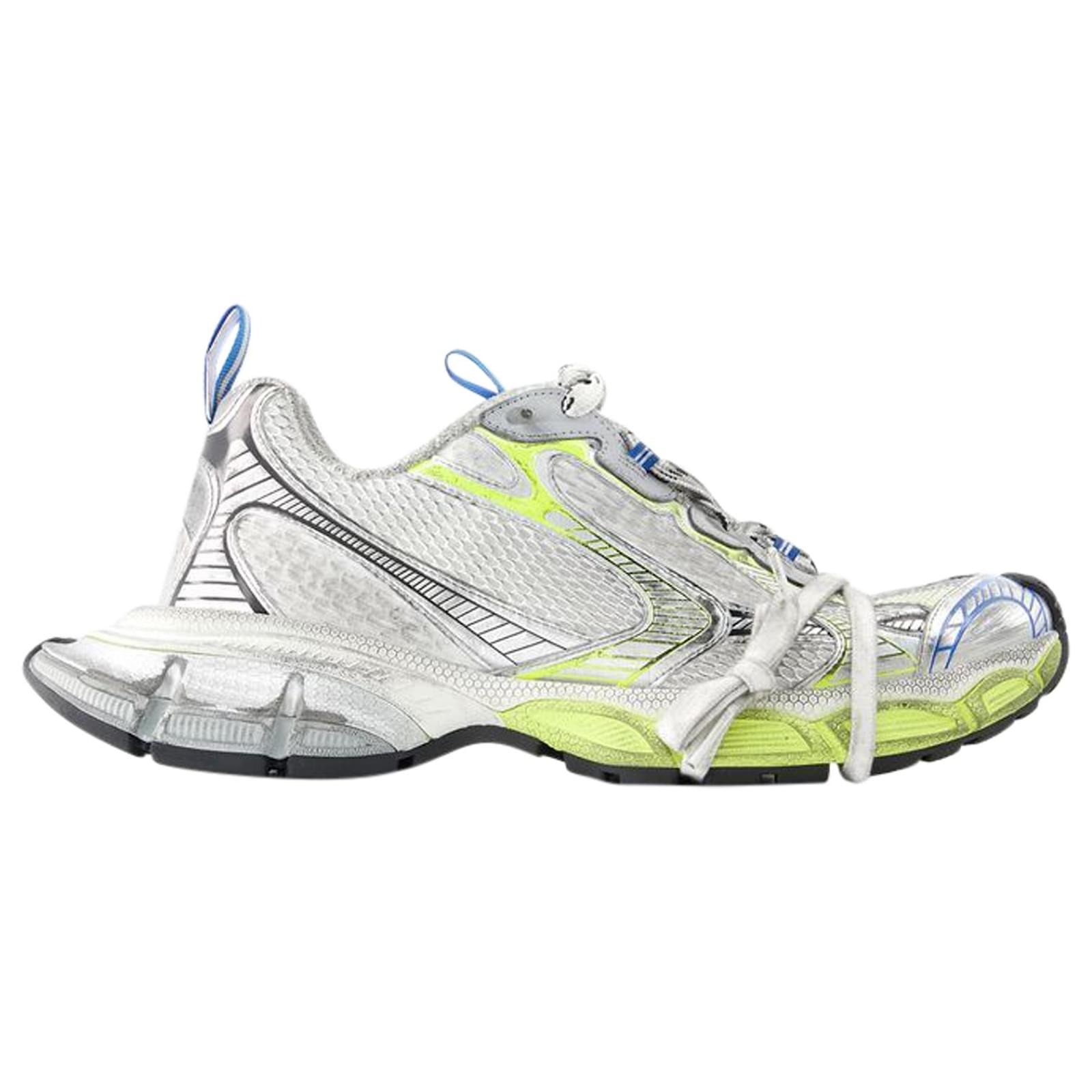 3xl Sneakers - Balenciaga - Synthetic - White/Yellow/Bleu