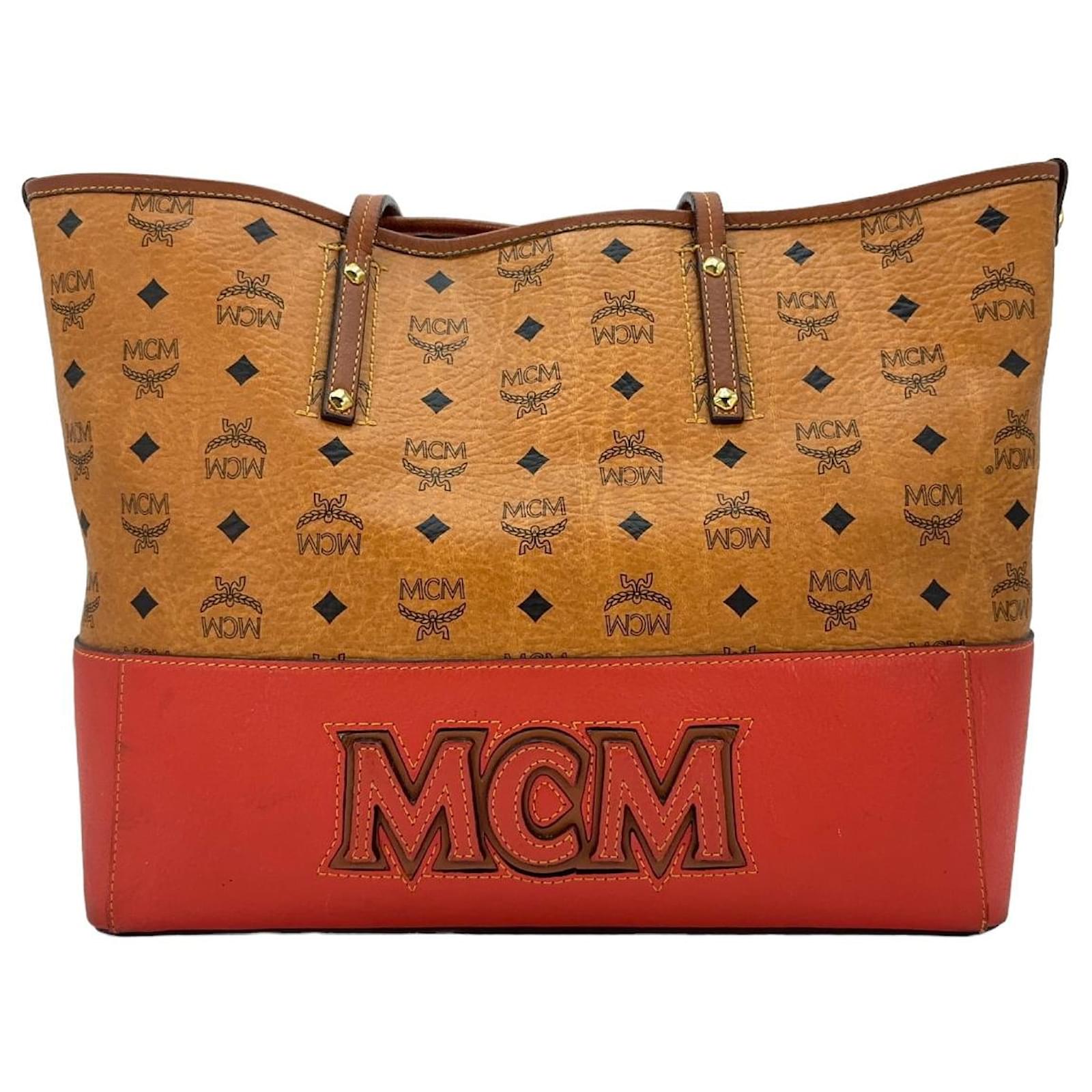 Cognac Mcm Shopper Idealo Mcm Shopper Mit Innentasche
