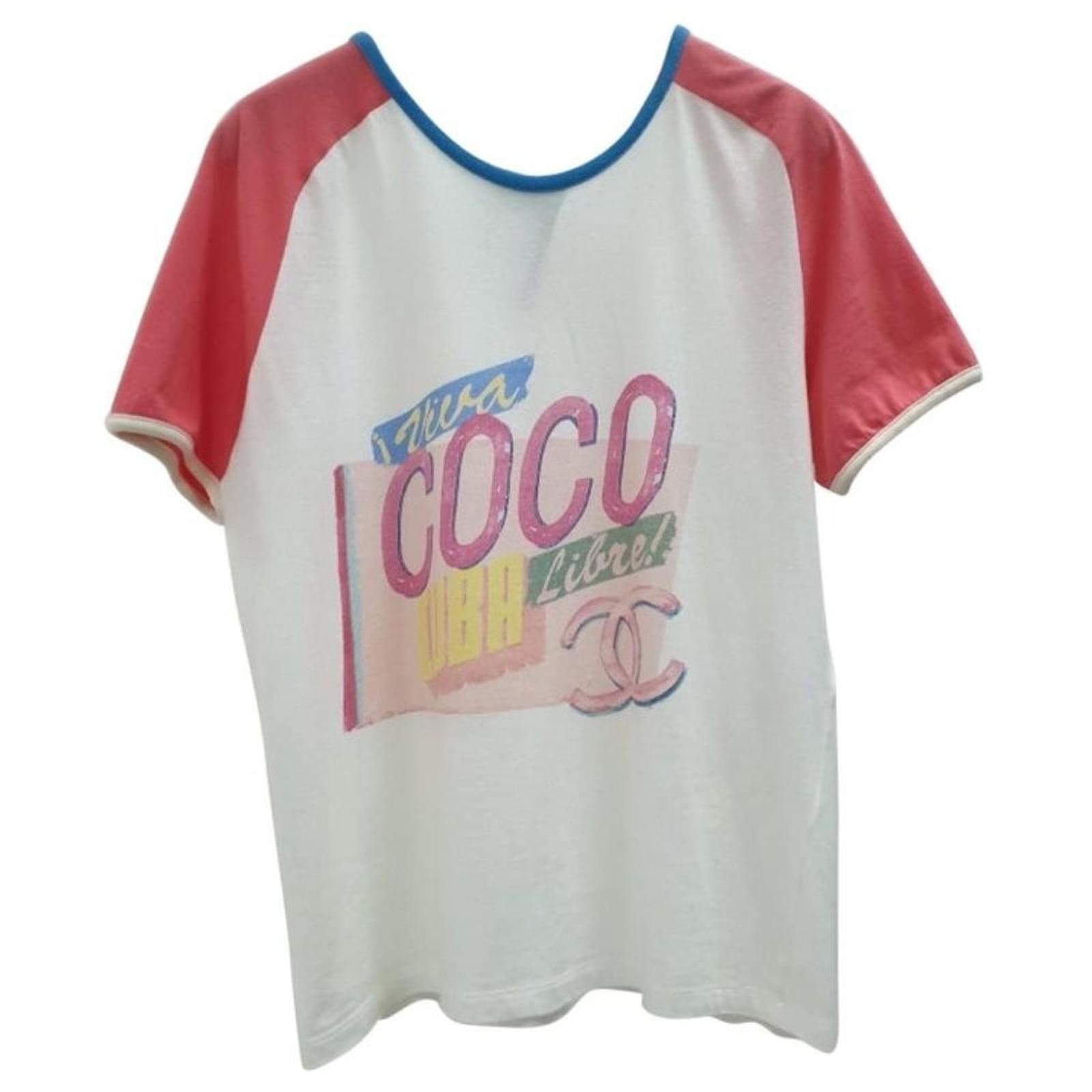 Ropa Coco Chanel Camisetas Camiseta CHANEL Coco Cuba CC TOP