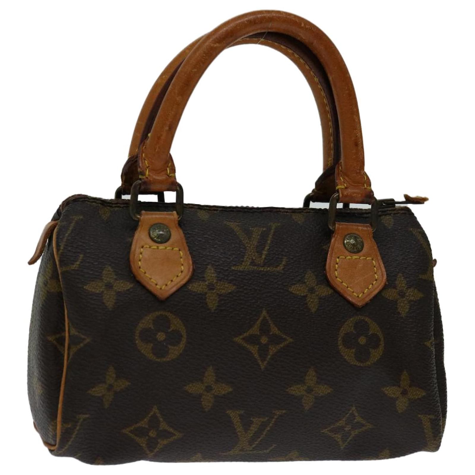 LOUIS VUITTON Monogram Mini Speedy Handtasche Altes Modell M41534 LV Auth fm3271