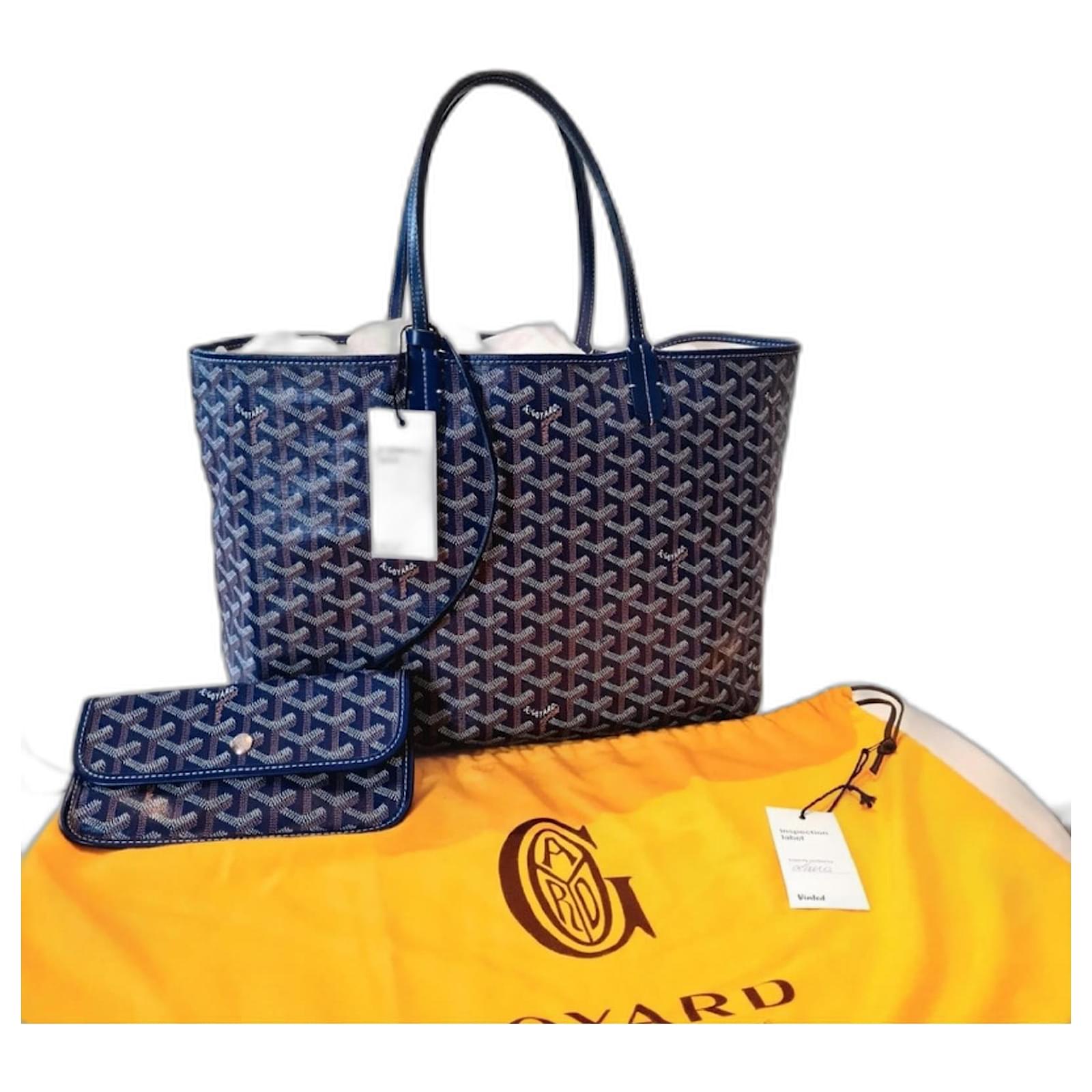 Goyard Saint Louis Blue Light blue Linen Joli Closet