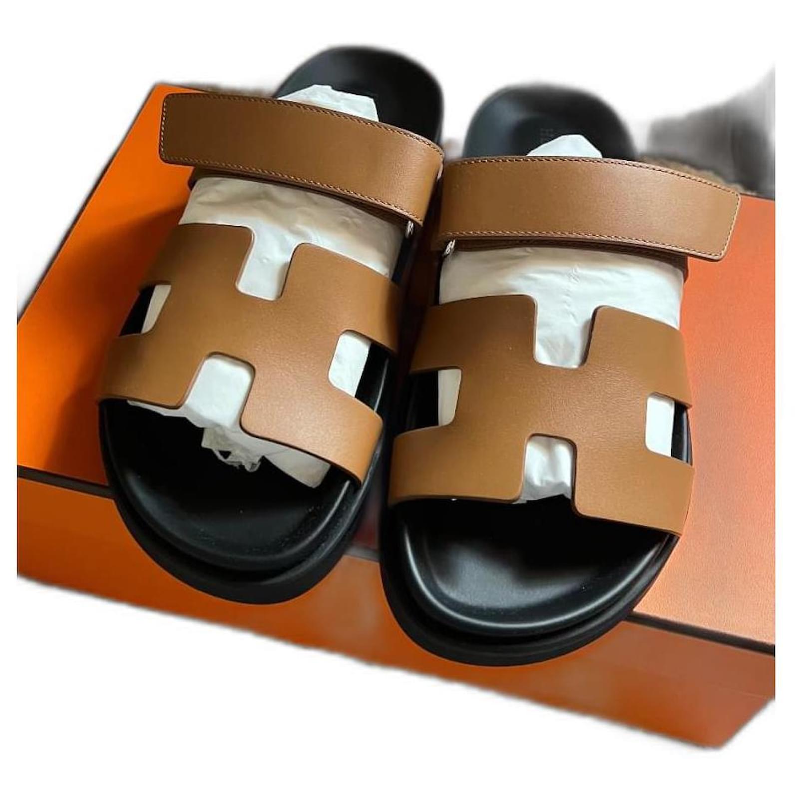 Flip Flops Sandalias Marrones Hermes Hermes Sandalias Hombre