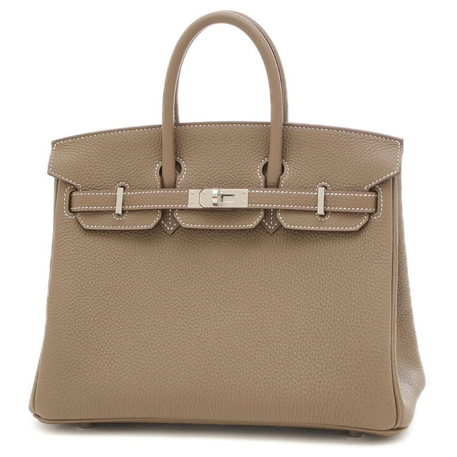 Hermès HERMES BIRKIN 25 Cuir Gris Joli Closet