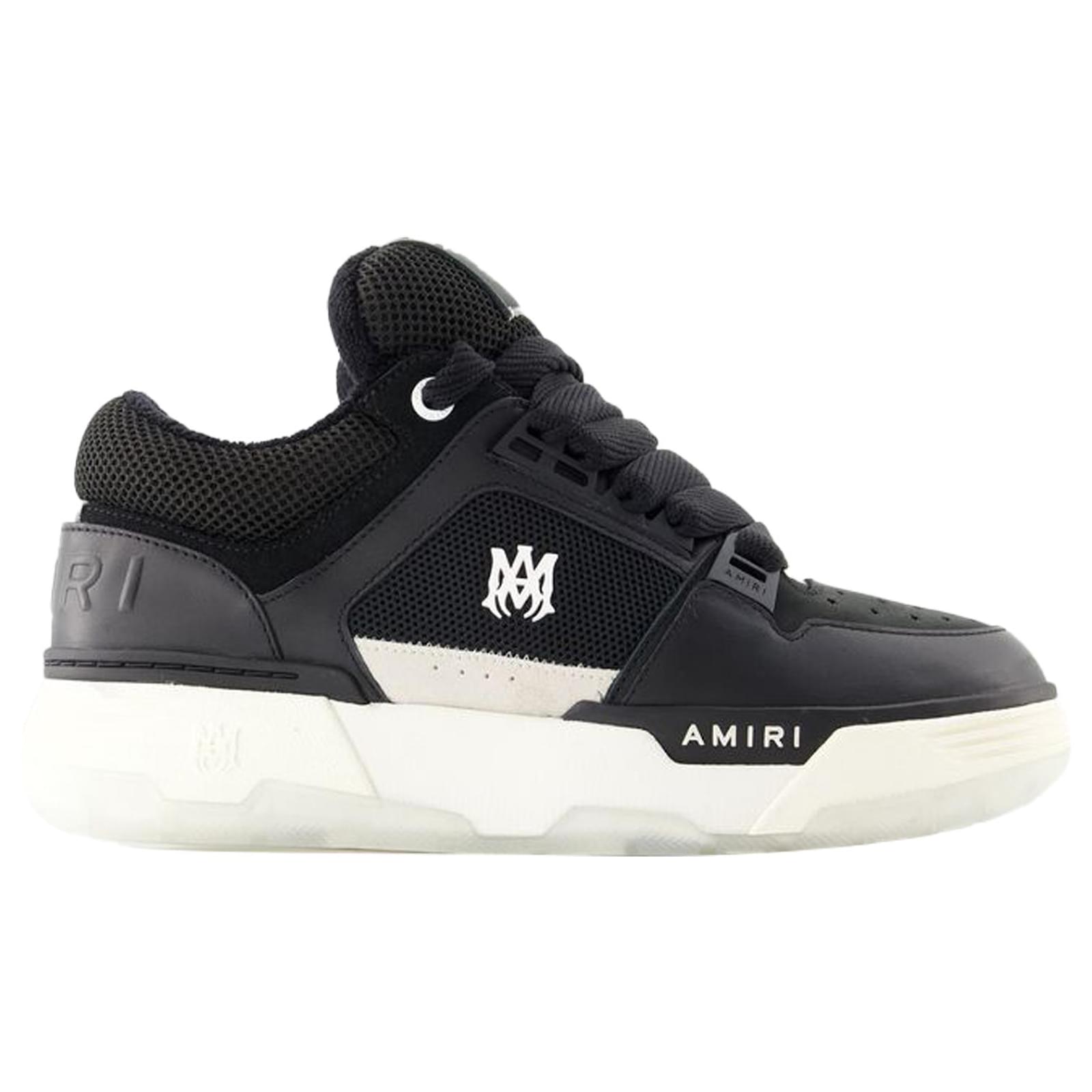 MA-1 Sneakers - Amiri - Leather - Black Pony-style calfskin