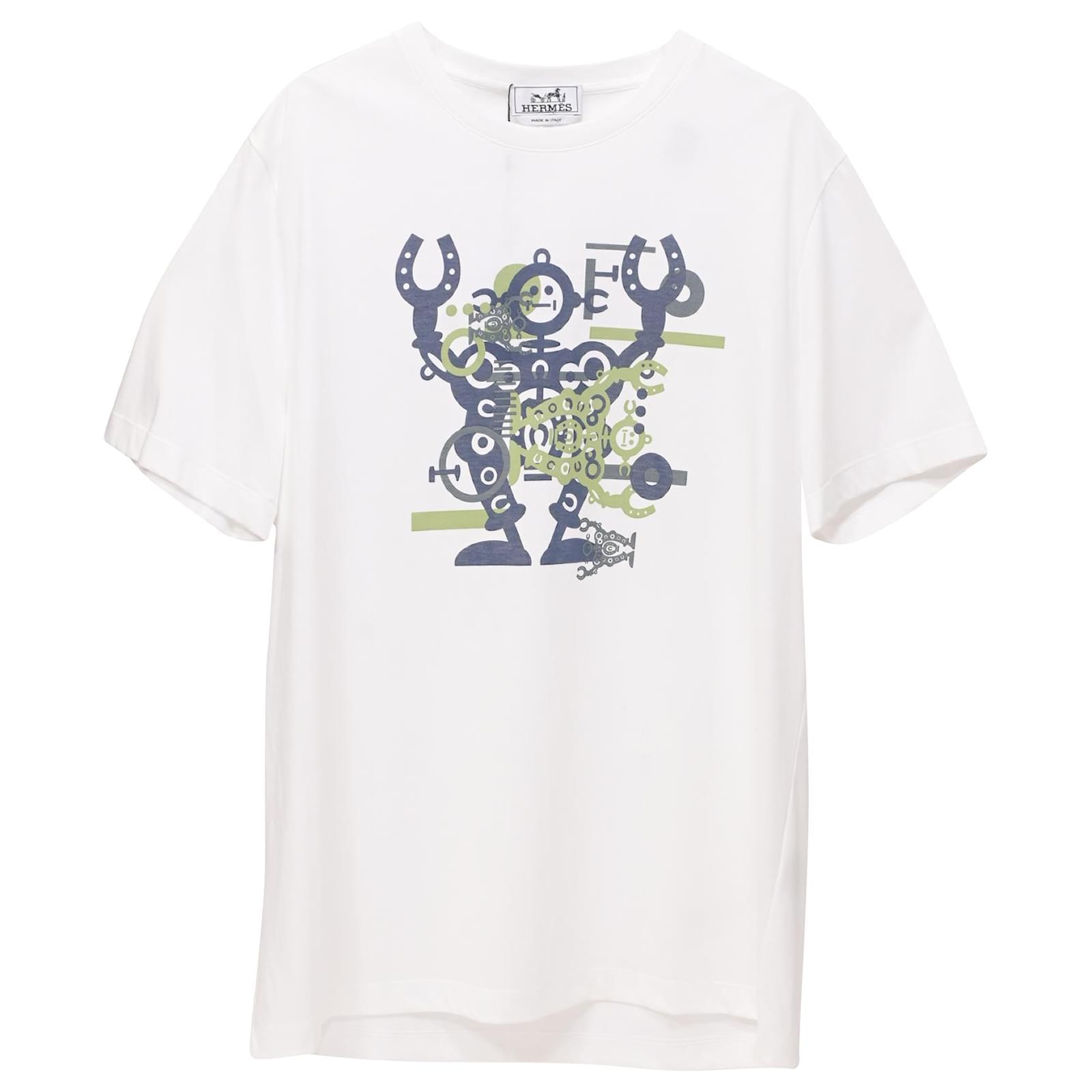 HERMES エルメス　ロボット　Tシャツ　グラフィック 楽天市場】【新品】HERMES エルメス Tシャツ ロボット コットン