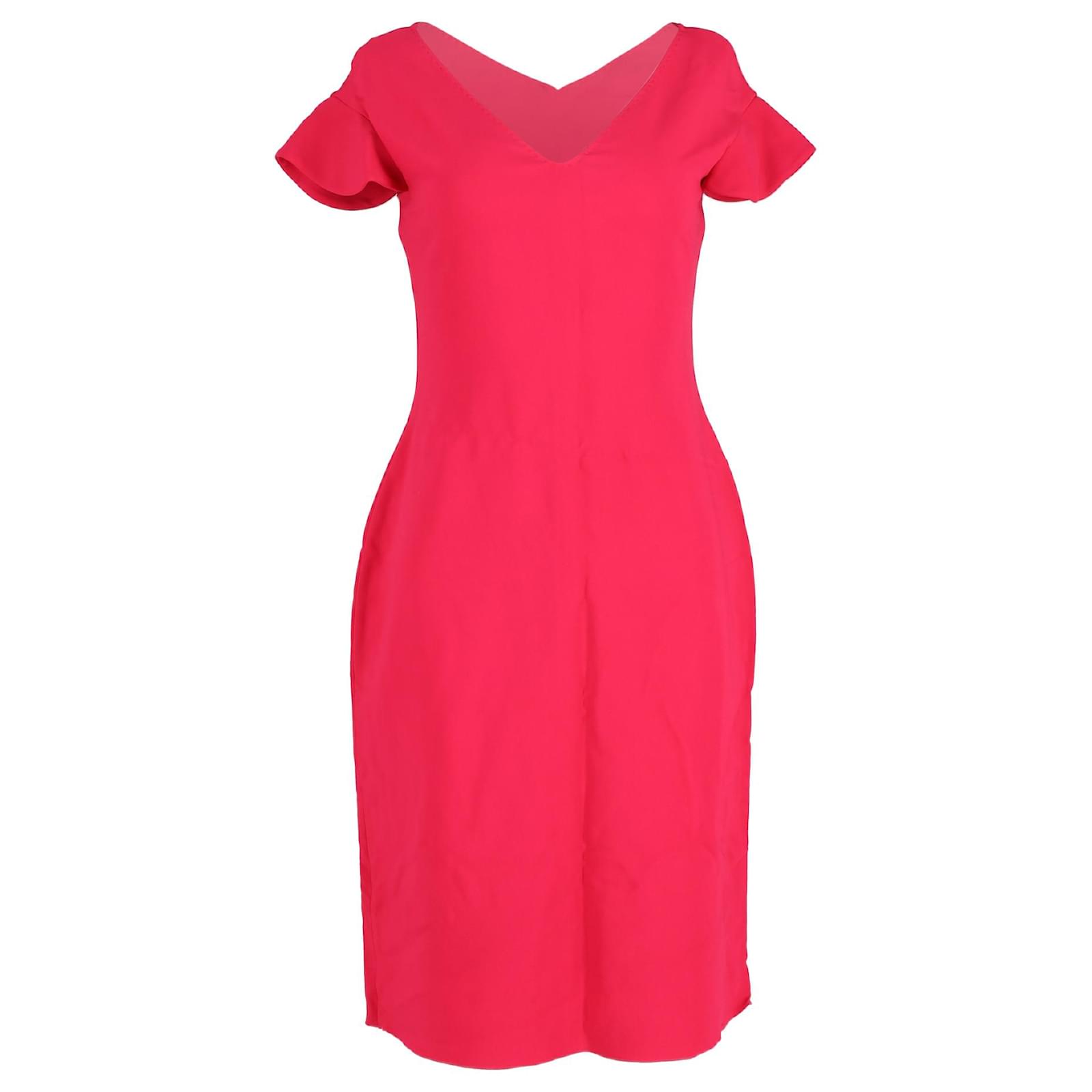 strapless open back dress Cap Sleeve Lace Sheath Dress