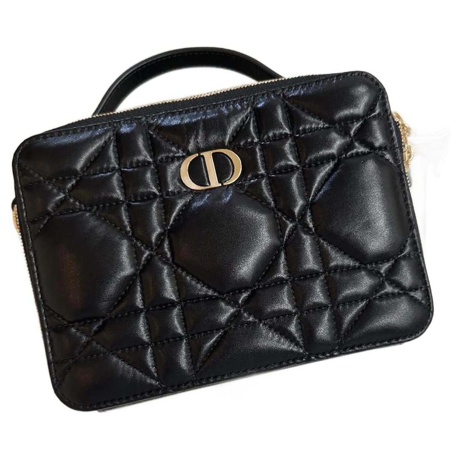 Borsa rigida Dior Caro nero nuova Pelle Joli Closet