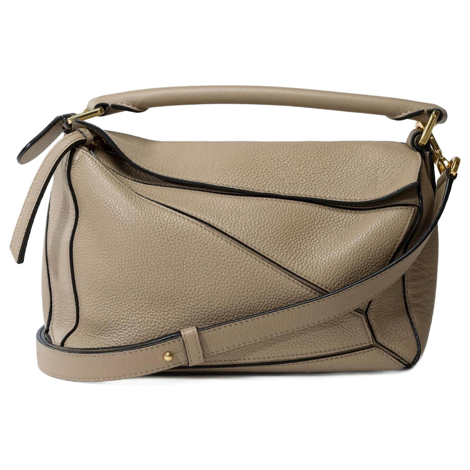 Loewe puzzle bag taupe outlet