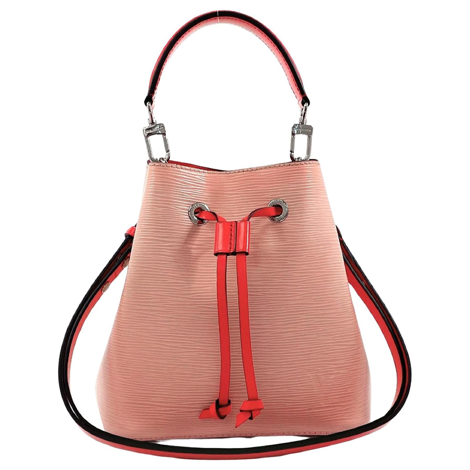 Louis Vuitton Noe BB Cuir Rose Joli Closet