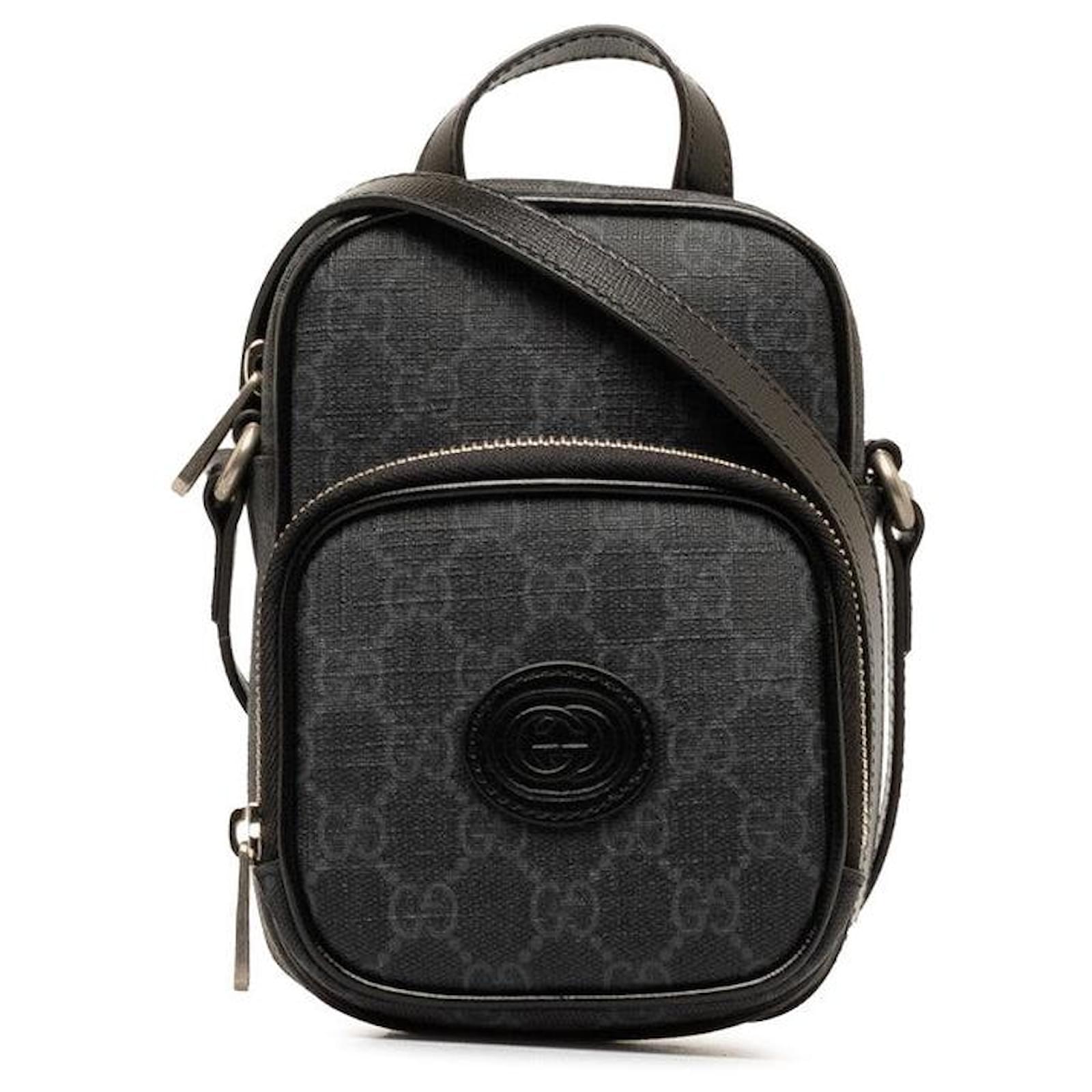 GUCCI◆GG Sup ミニバッグ ブラック 791741_FADJA_1042_012_100_0000