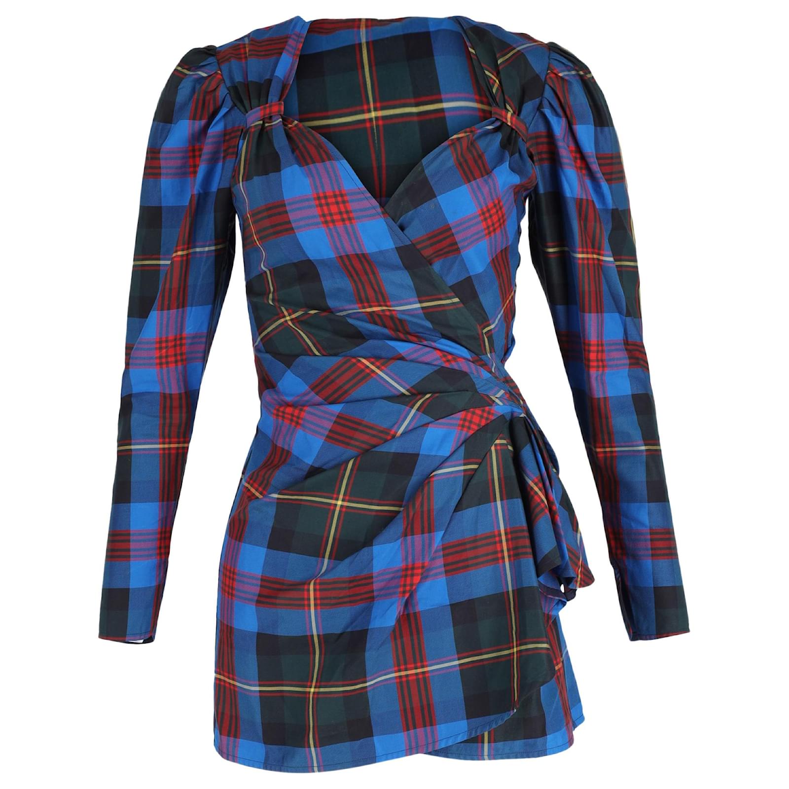attico blue dress The Attico Yvonne Mini Dress