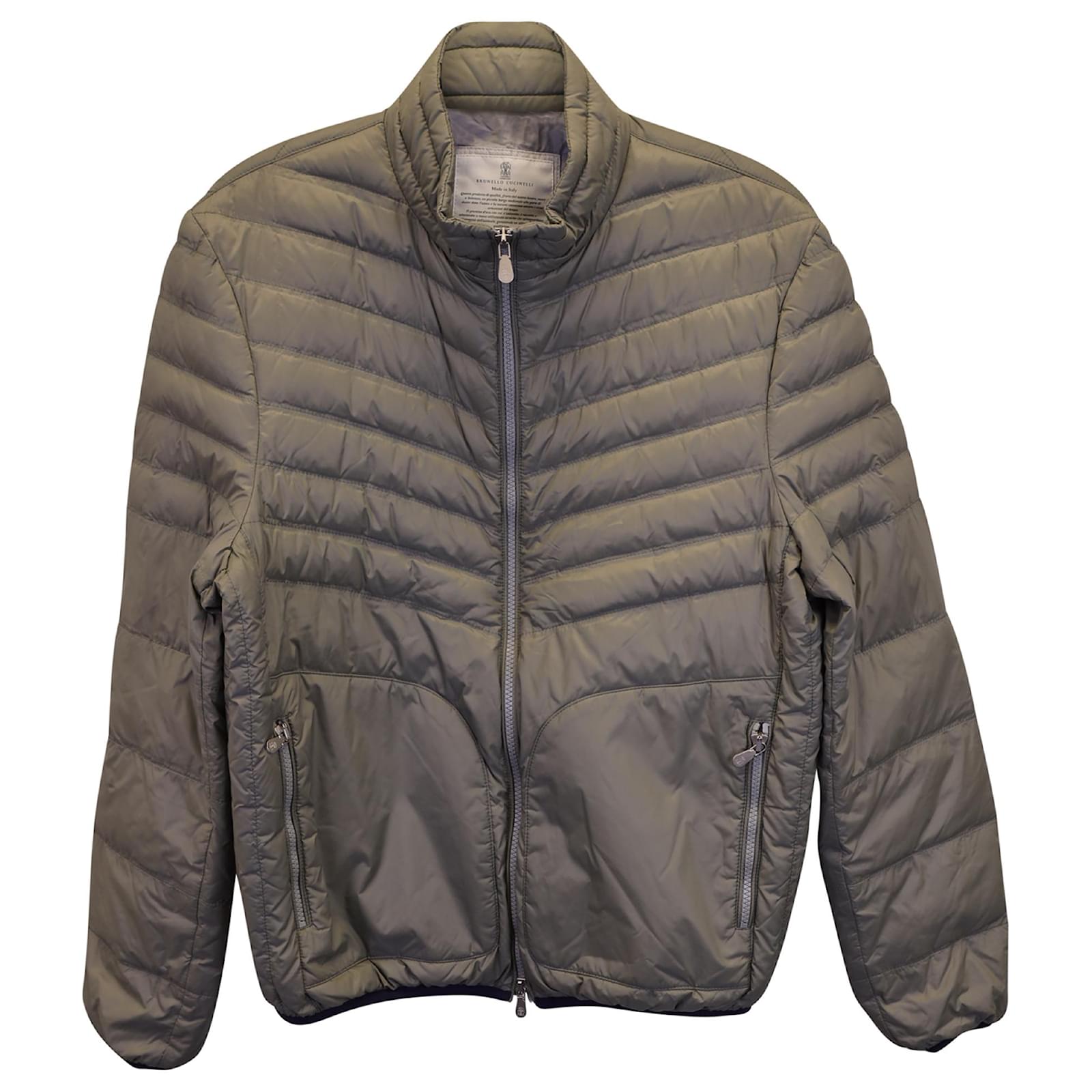 ブルネロクチネリ Brunello Cucinelli Nylon Down Jacket Brunello Cucinelli Nylon Down Jacket | Balardi