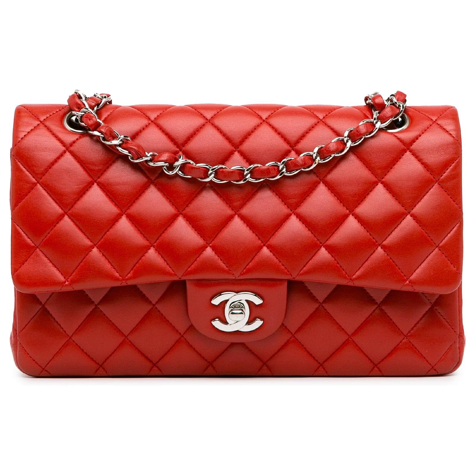 Chanel Medium Classic Lambskin Double outlet Flap