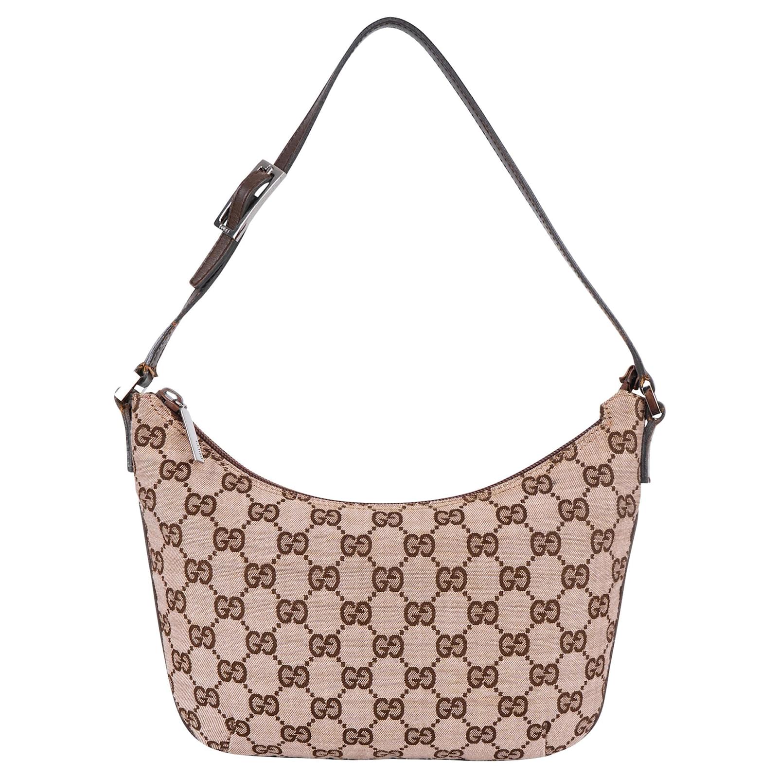 Gucci monogram hobo shoulder bag shop
