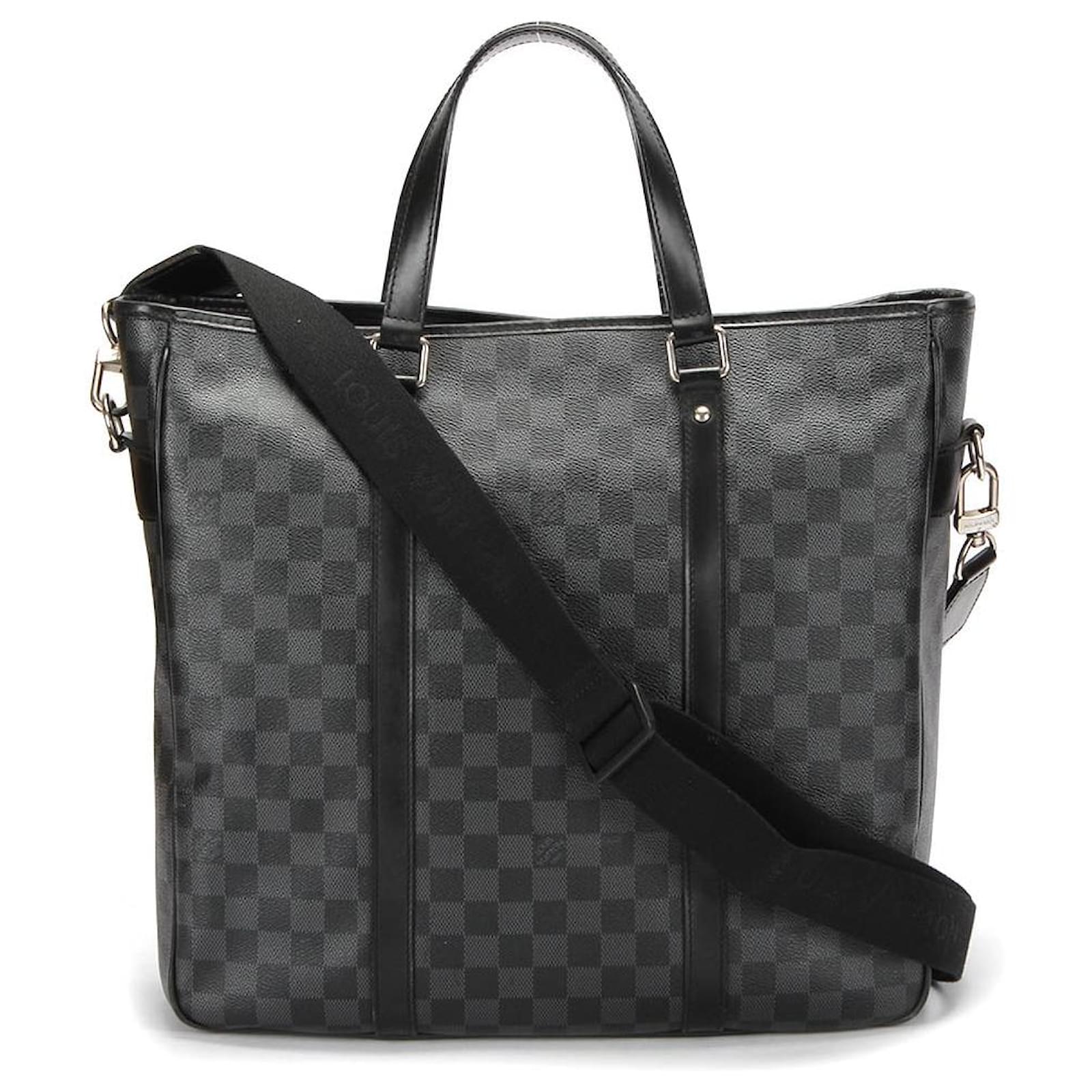 Louis Vuitton Damier Graphite Anton Tote Crossbody Bag N40000 In excellent condition ref.1396669 Joli Closet