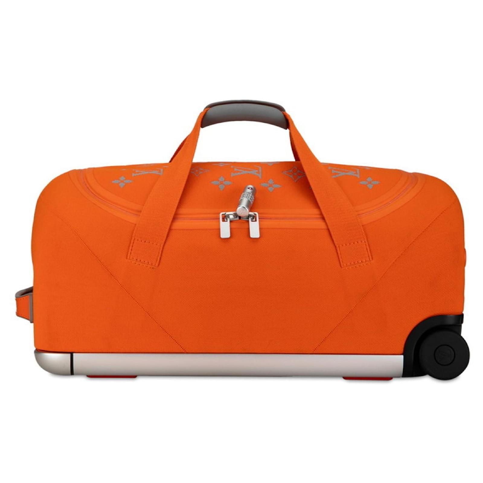 Louis Vuitton Horizon Soft Duffle 55 Naranja Lienzo