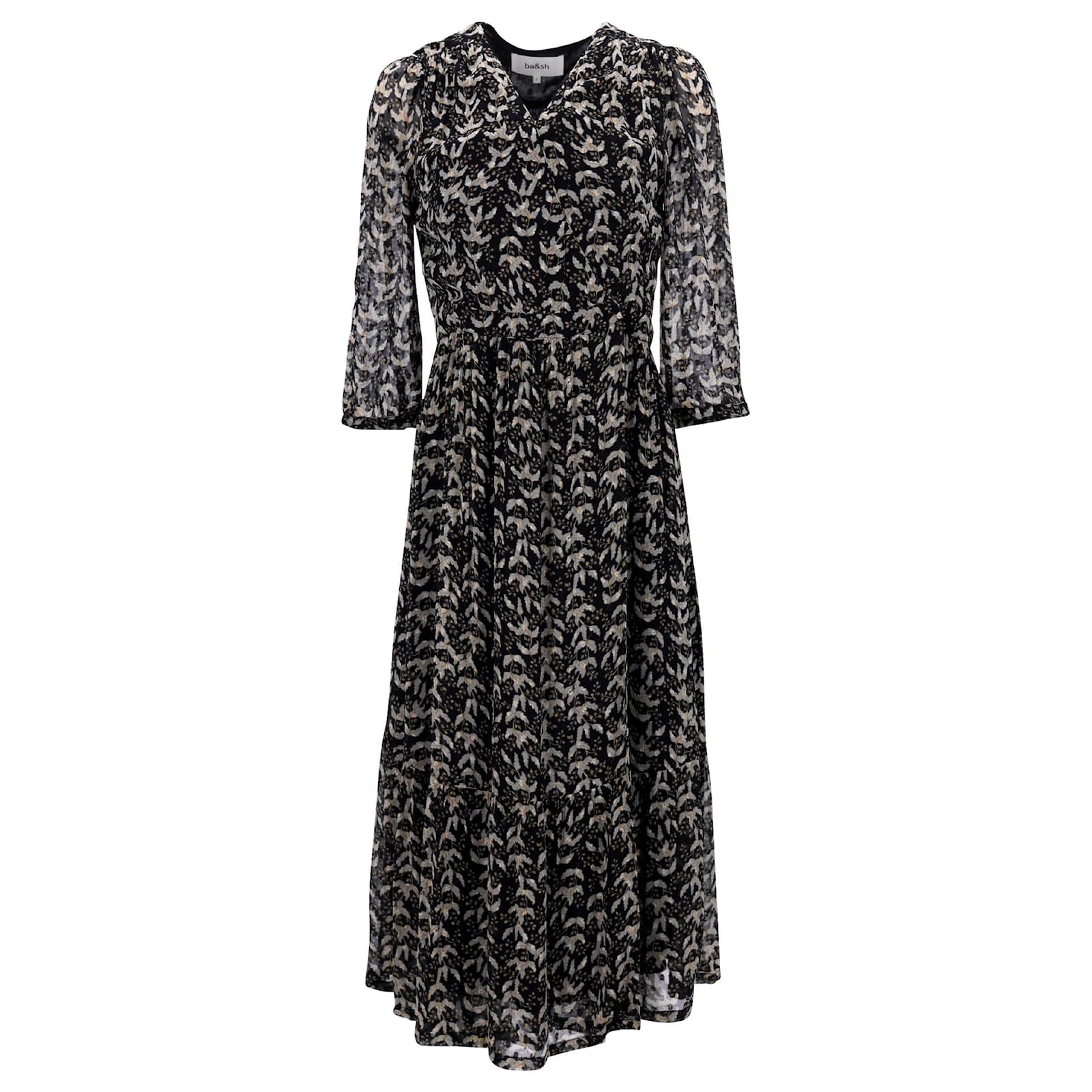 bash dress black NWOT Ba&sh black Isee dress