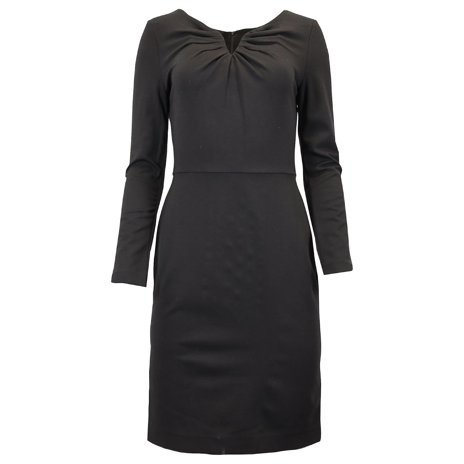 escada kleid schwarz