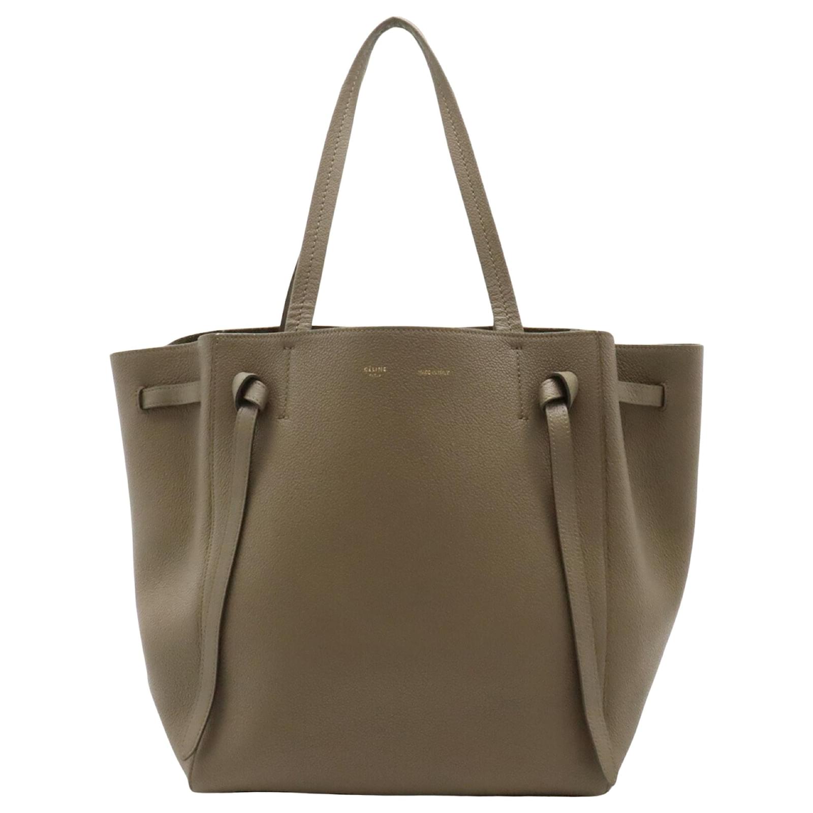 Celine CELINE Cabas Phantom Beige Leather ref.1402430 Joli Closet