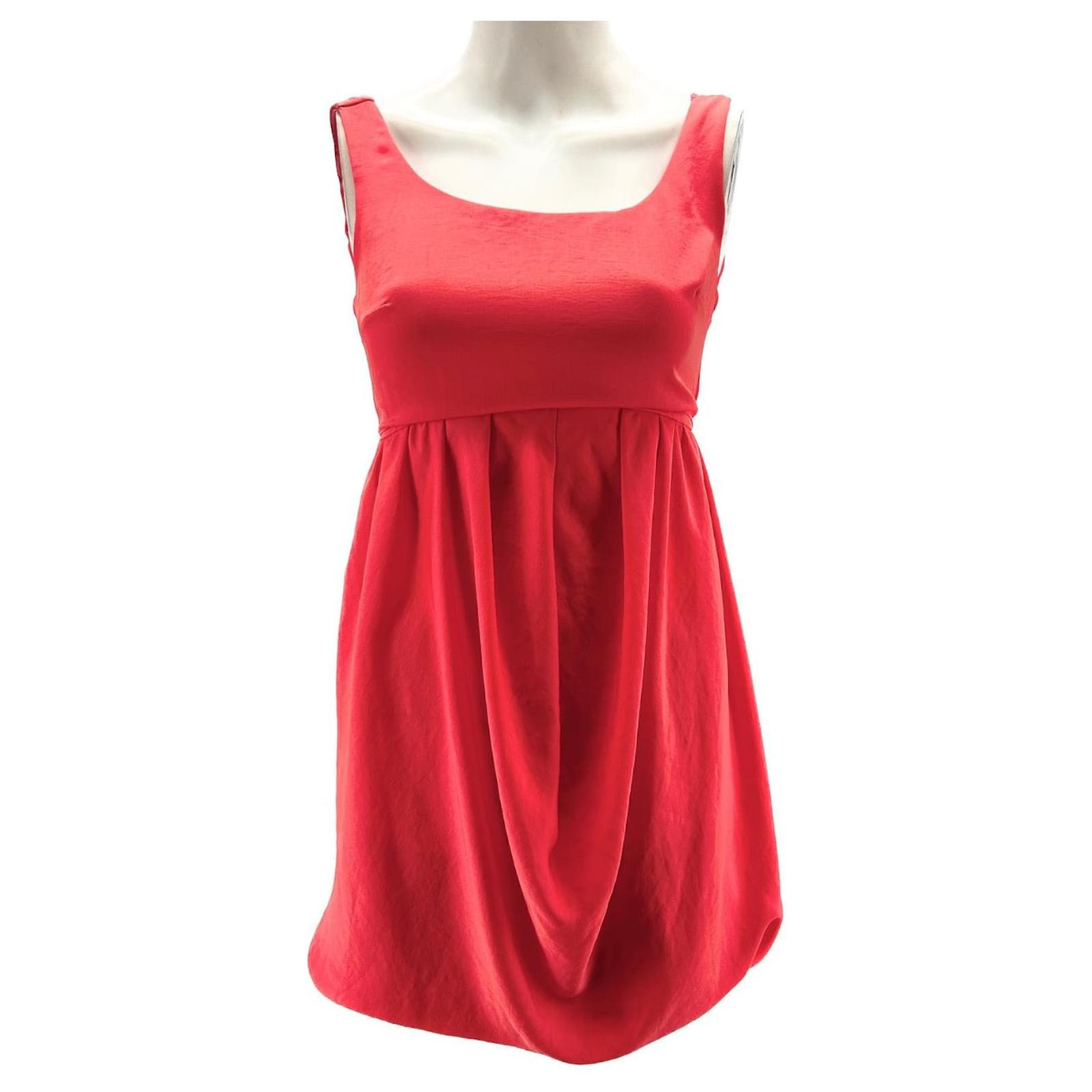 Carven red dress best sale