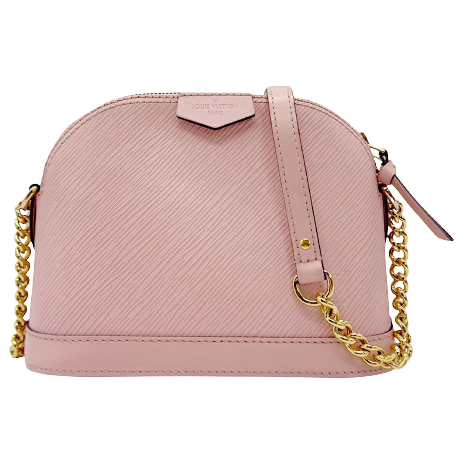 Louis Vuitton Alma Mini Pink Leather ref.1403435 Joli Closet