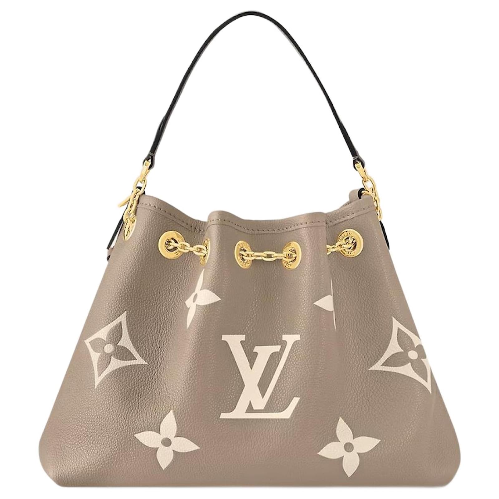 Louis Vuitton LV Bundle Handtasche neu Beige Creme Leder ref.1406066 Joli Closet