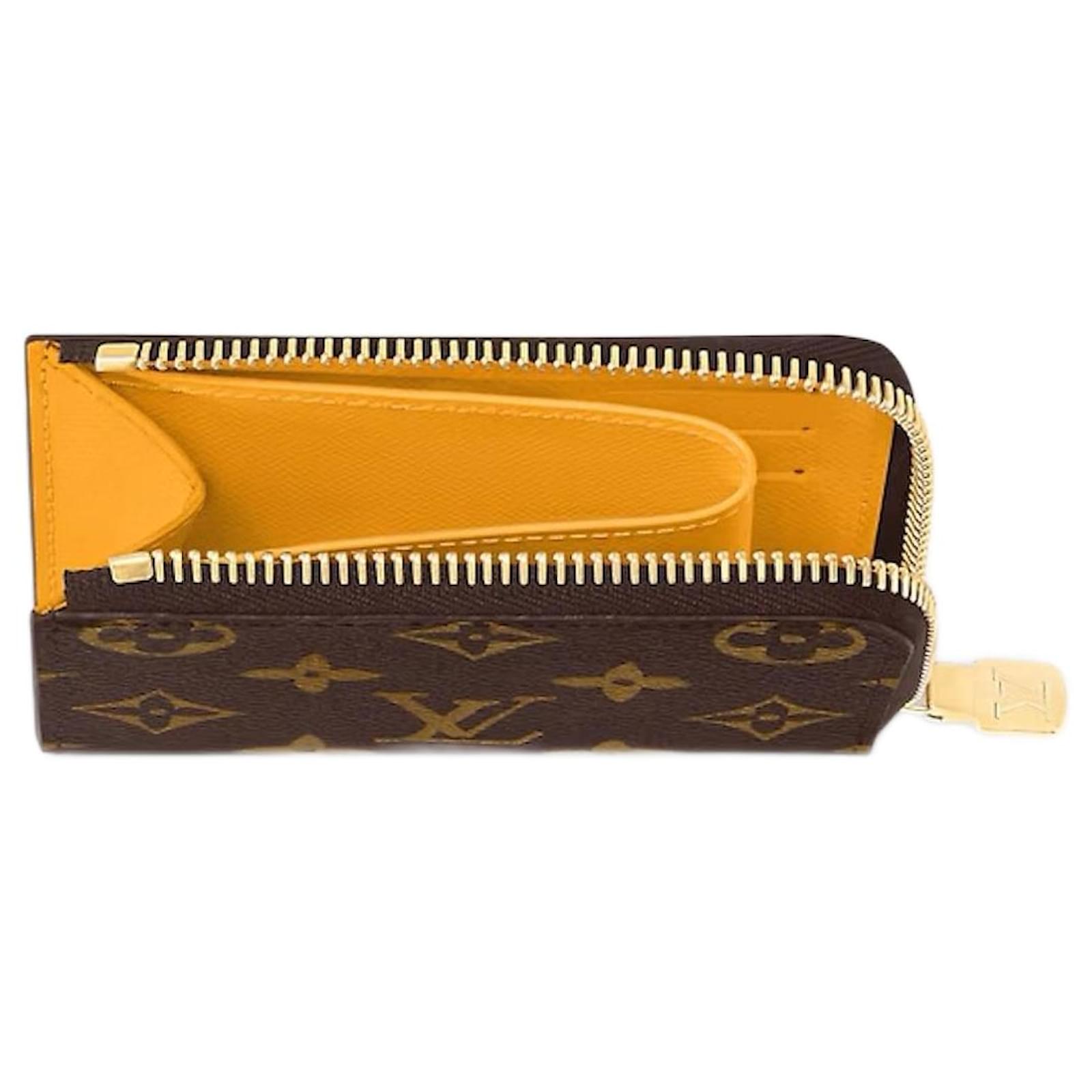 【Louis Vuitton】ポルトフォイユ ノア コンパクト イエロー Louis Vuitton LV Noa Compact wallet Yellow Cloth ref.1406229