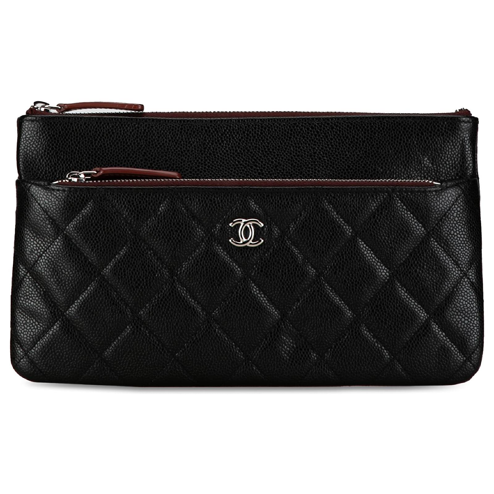 Chanel zipper buy cosmetic bag