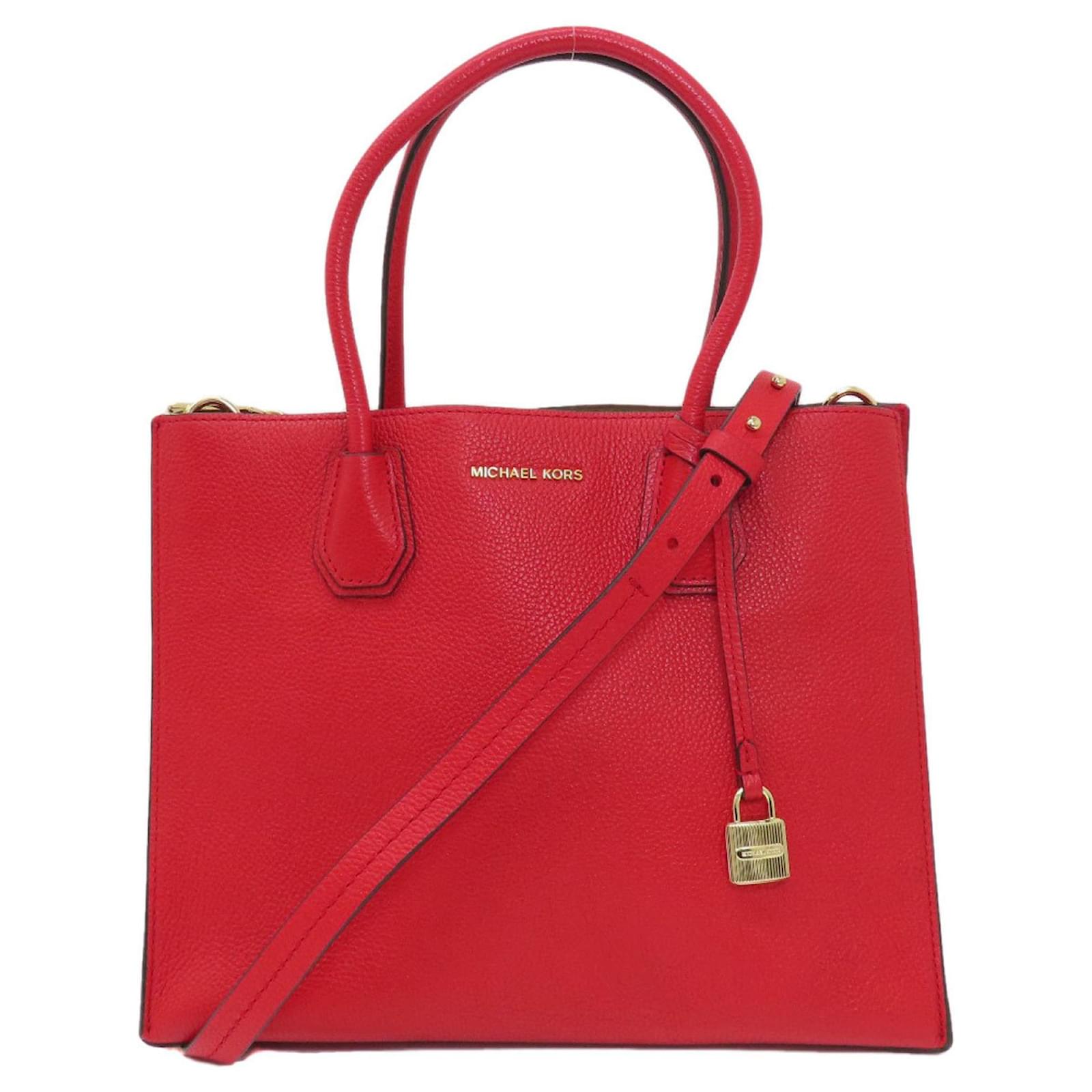 Michael kors red mercer hotsell