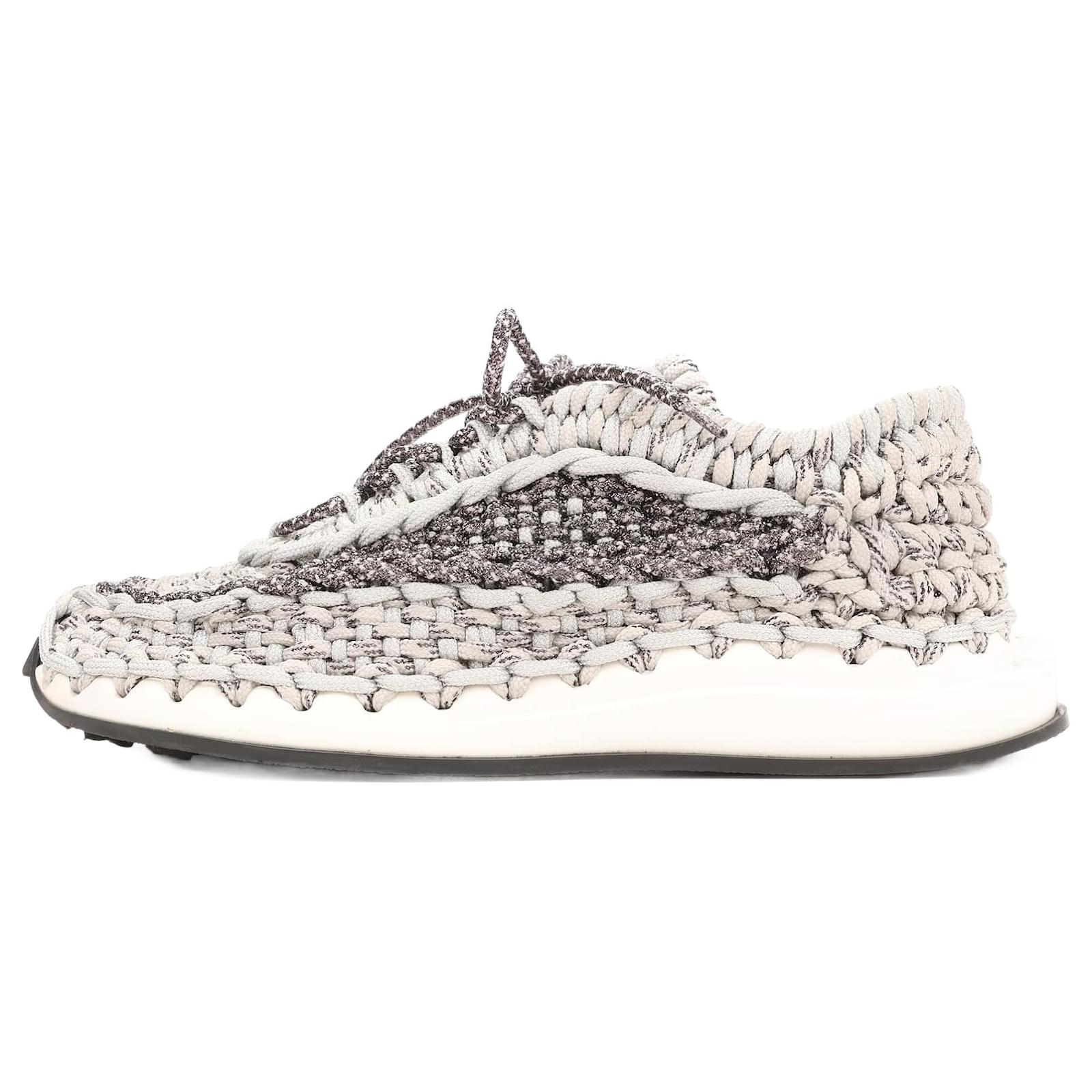 VALENTINO の靴♪ ★ CROCHET SNEAKER ★ Valentino - Valentino Garavani - Crochet fabric low-top