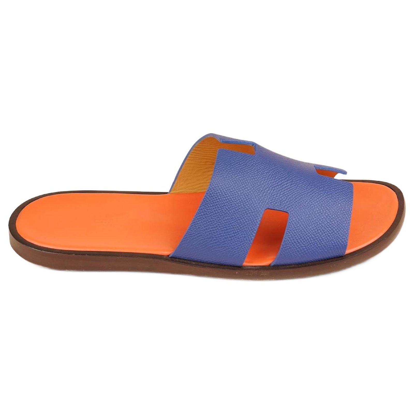 Hermes Izmir Sandals Men’s Size 41 - Authentic Light Blue H Slides with box Authentic Hermes Men main image 4