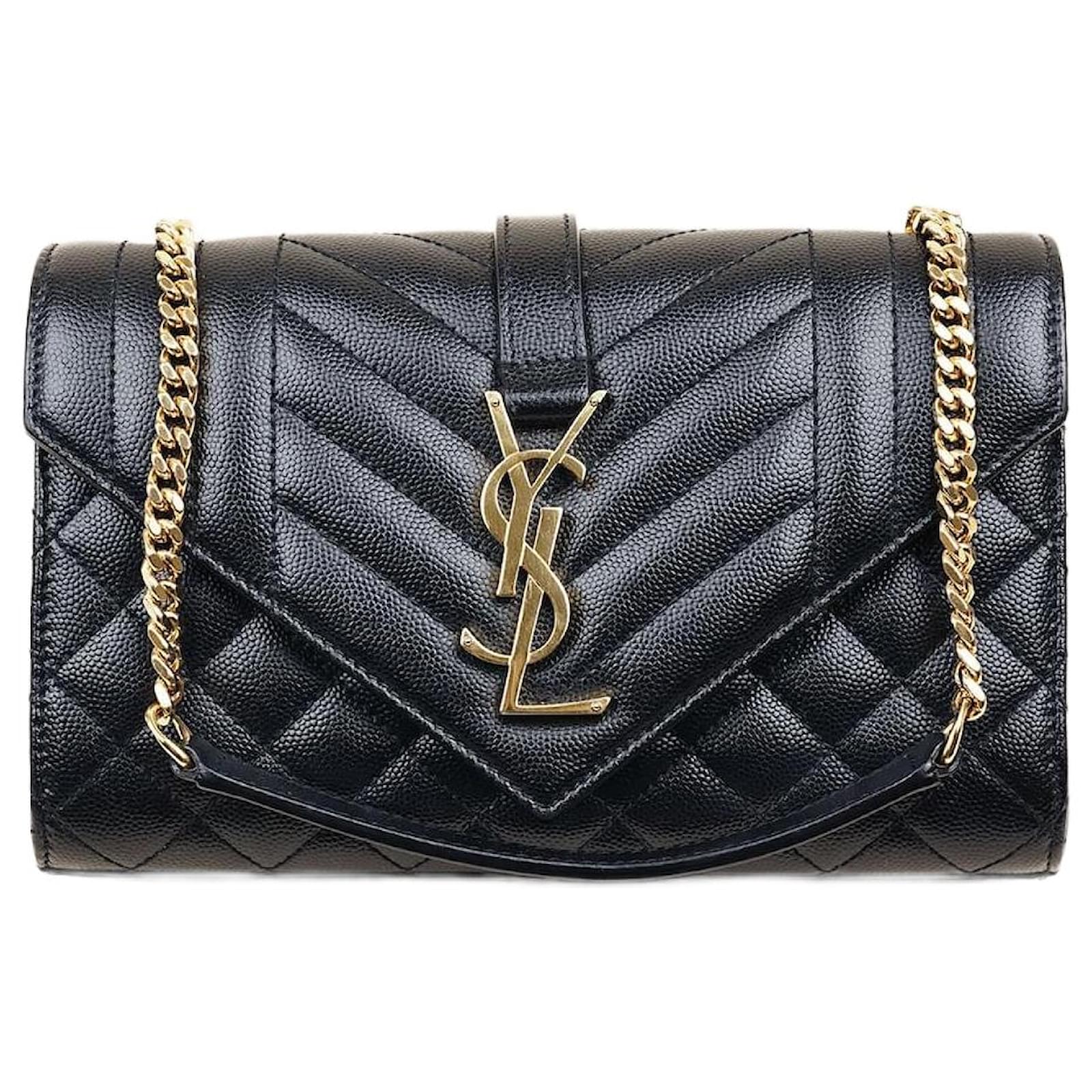 ショルダーバッグ・ポシェット SAINT LAURENT SMALL ENVELOPE SHOULDER BAG Saint Laurent Small Envelope Matelassé Shoulder Bag | Harrods US