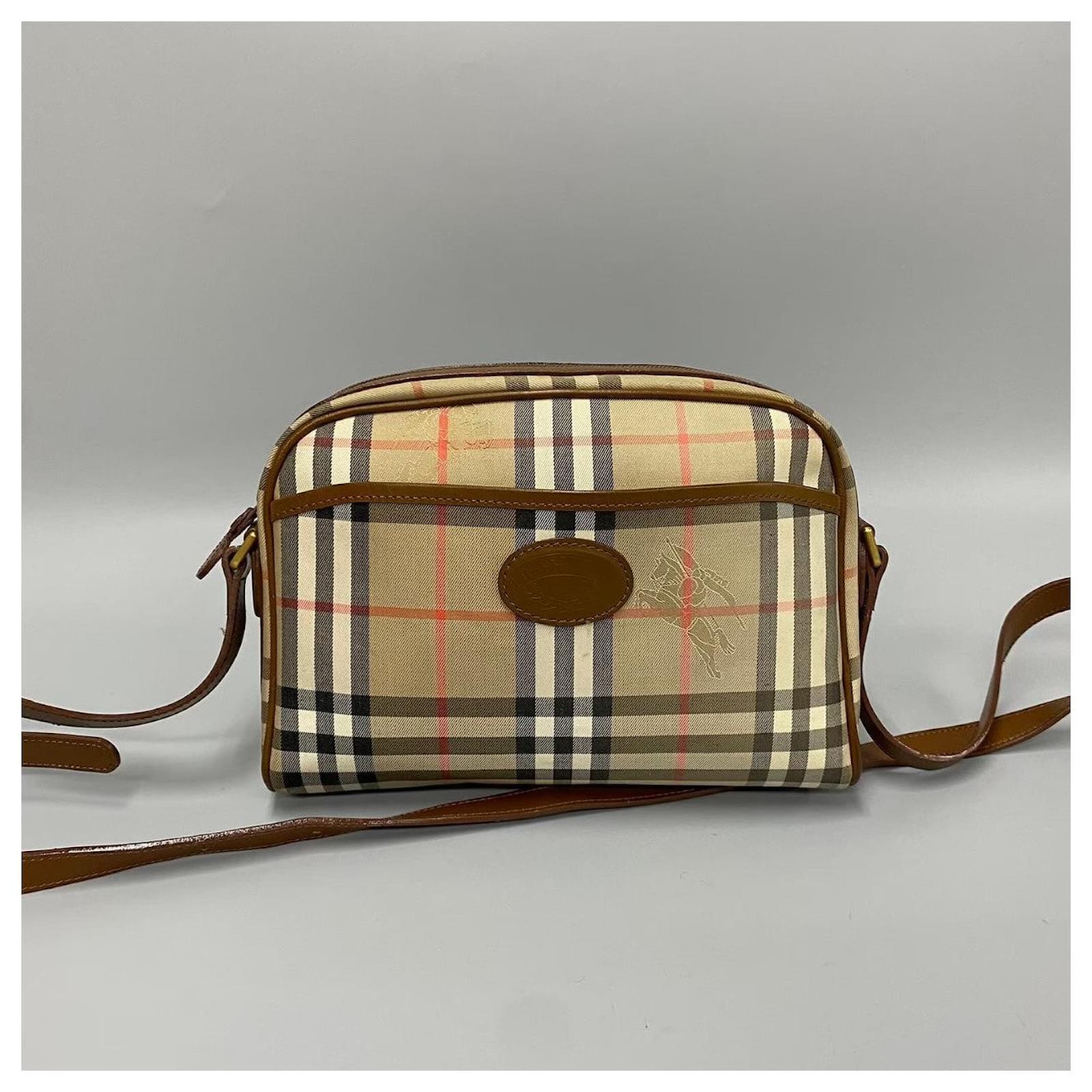 Burberry Umhang Tasche top Canvas